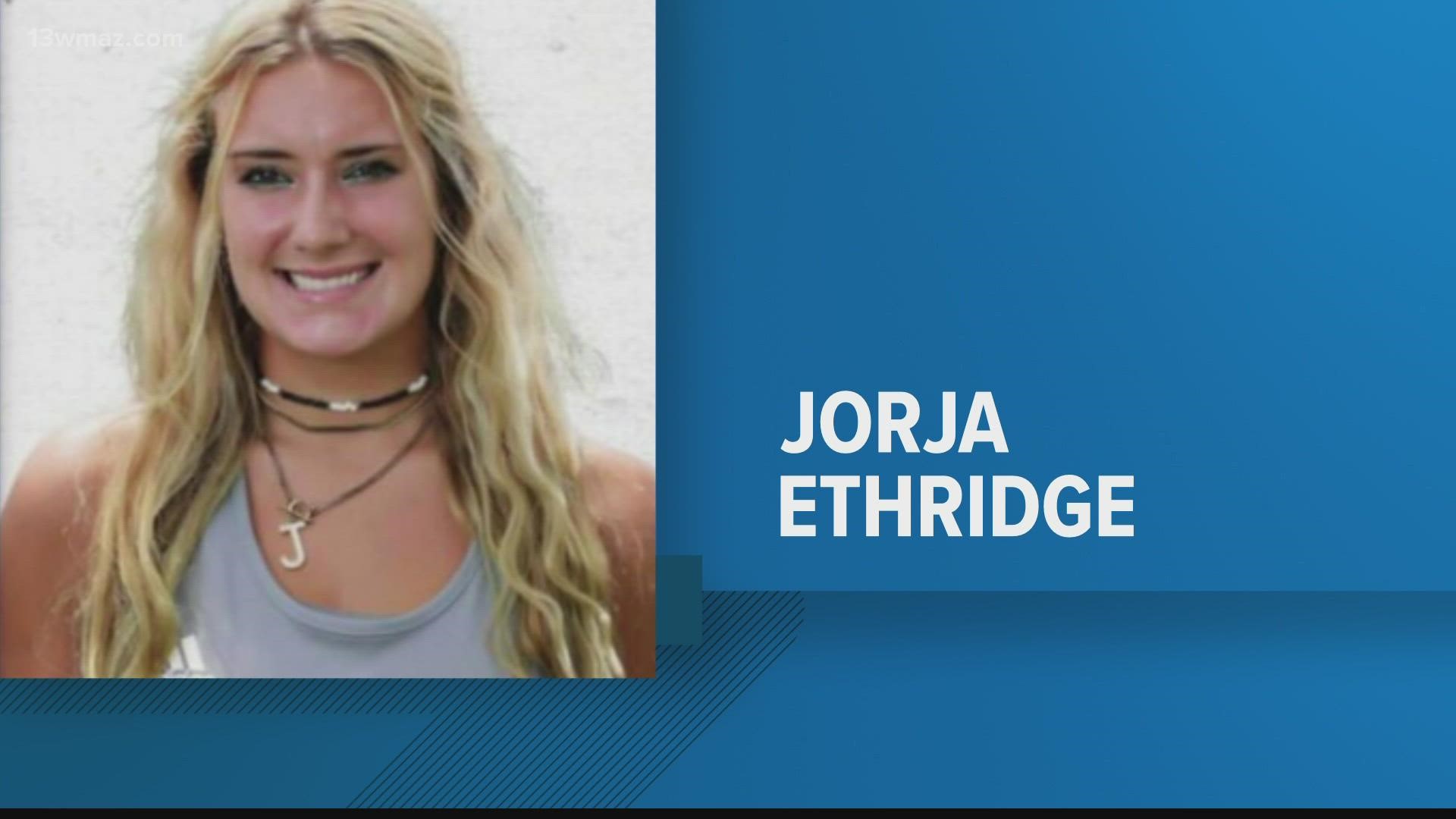 Sheriff Freeman says Jorja Ethridge was at a party with friends, apparently missed curfew, and took off.