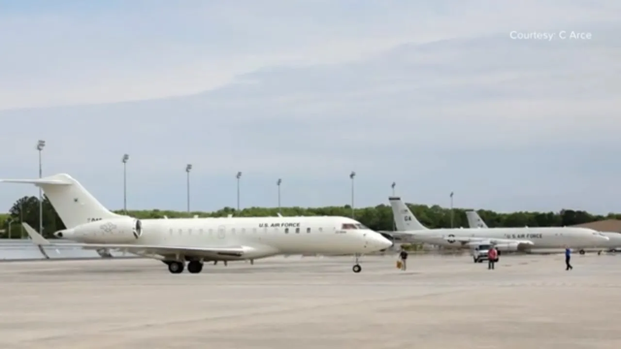 These are the aircraft promised to come as Robins' JSTARS unit is retired. The E-11A will be used by the 18th Airborne Command and Control Squadron.