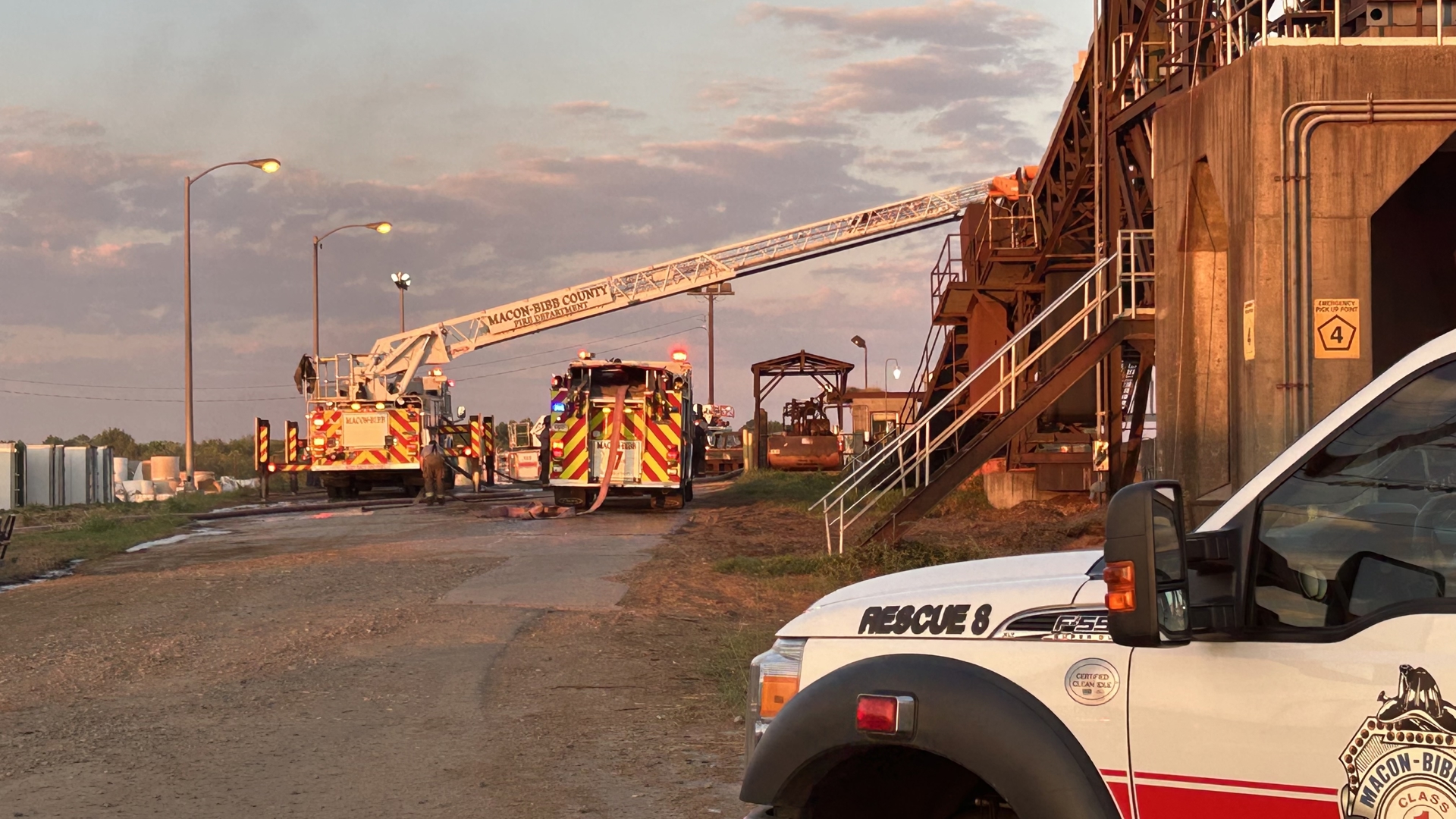 The fire was reported just before 8 p.m. at the Graphic Packaging paper plant, lead fire investigator Capt. Kyle Murray said.