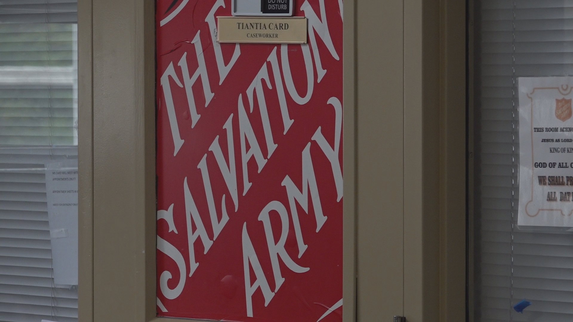 As winter approaches, The Salvation Army is making sure people have a warm place to stay.