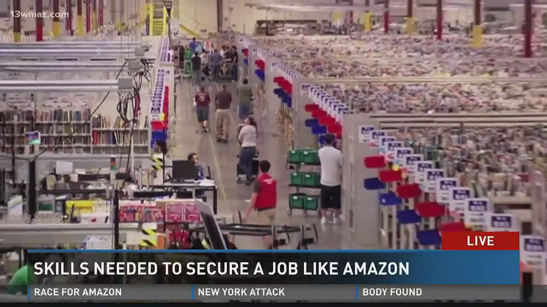 Skills needed to secure a job like Amazon