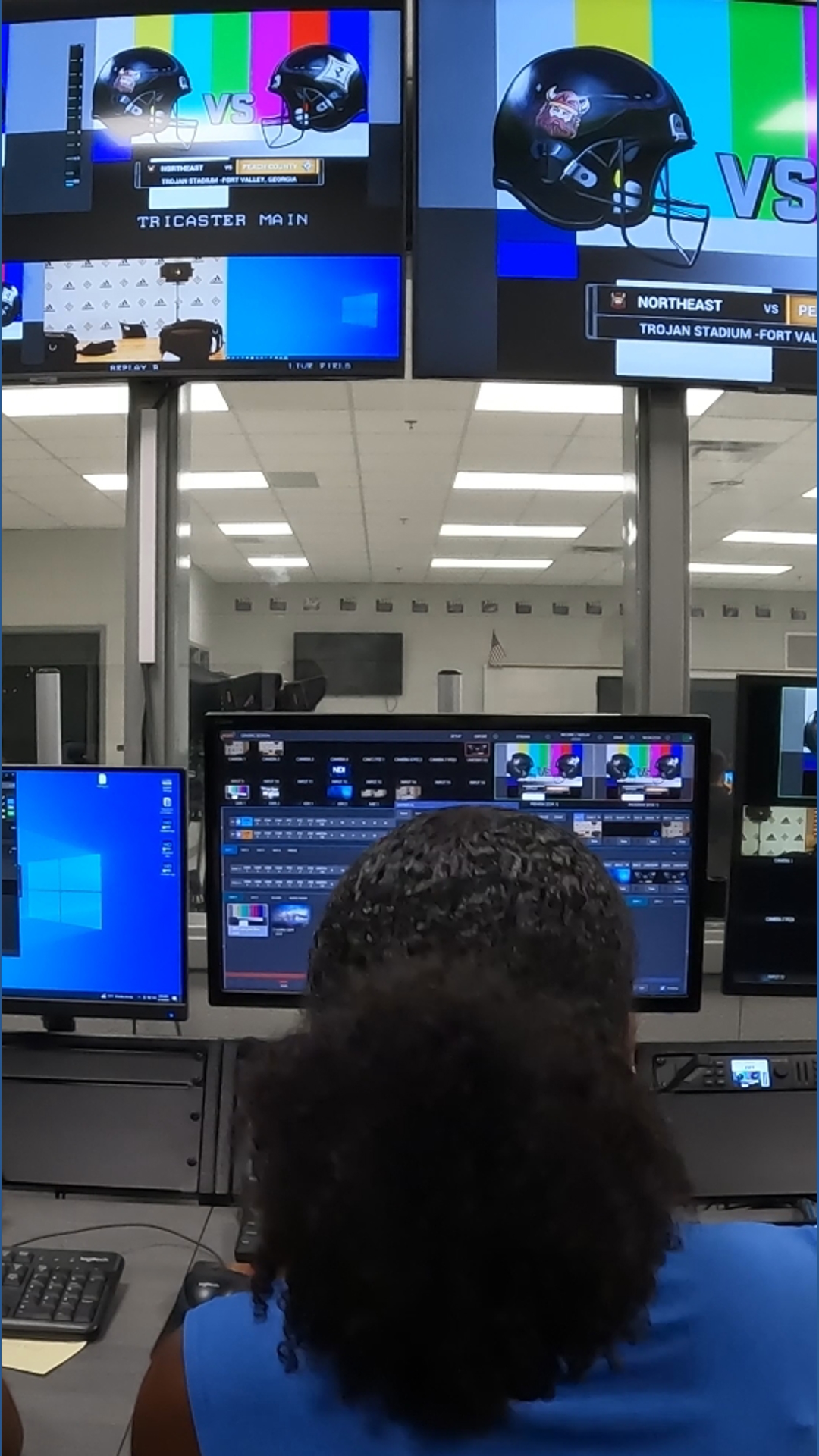 Peach County High students learn broadcast skills in AV technology ...