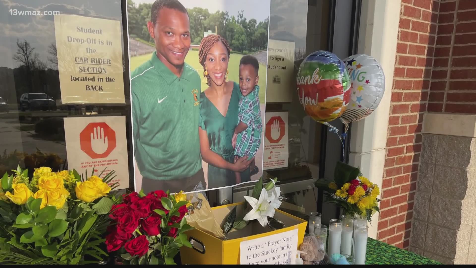 Students and staff across Dublin Schools are remembering principal Jaroy Stuckey in different ways