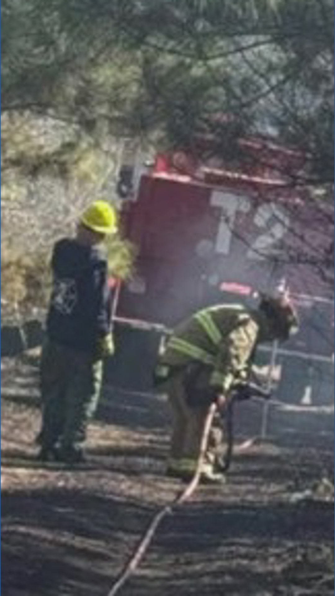 Baldwin County Fire crews battle a pair of brush fires for over two ...