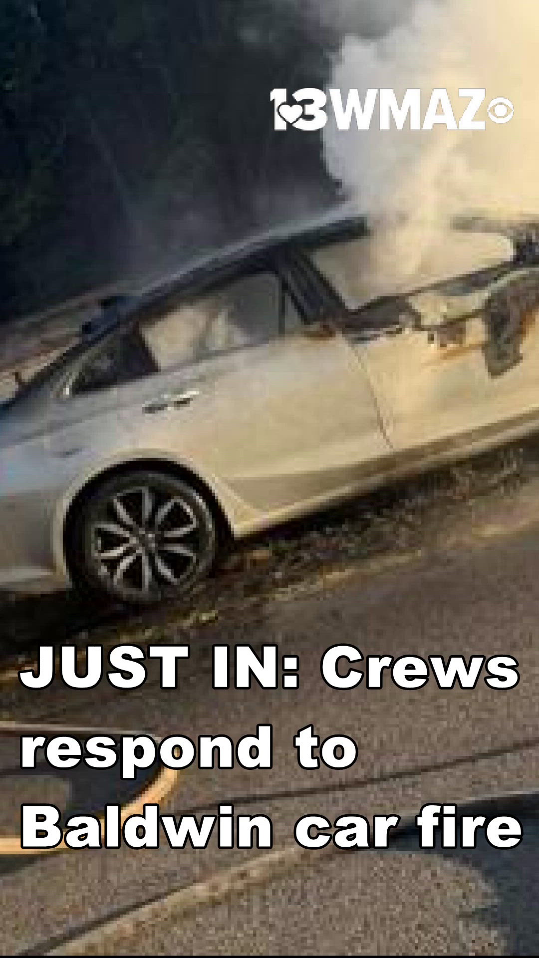 JUST IN: Crews respond to Baldwin County car fire | 13wmaz.com