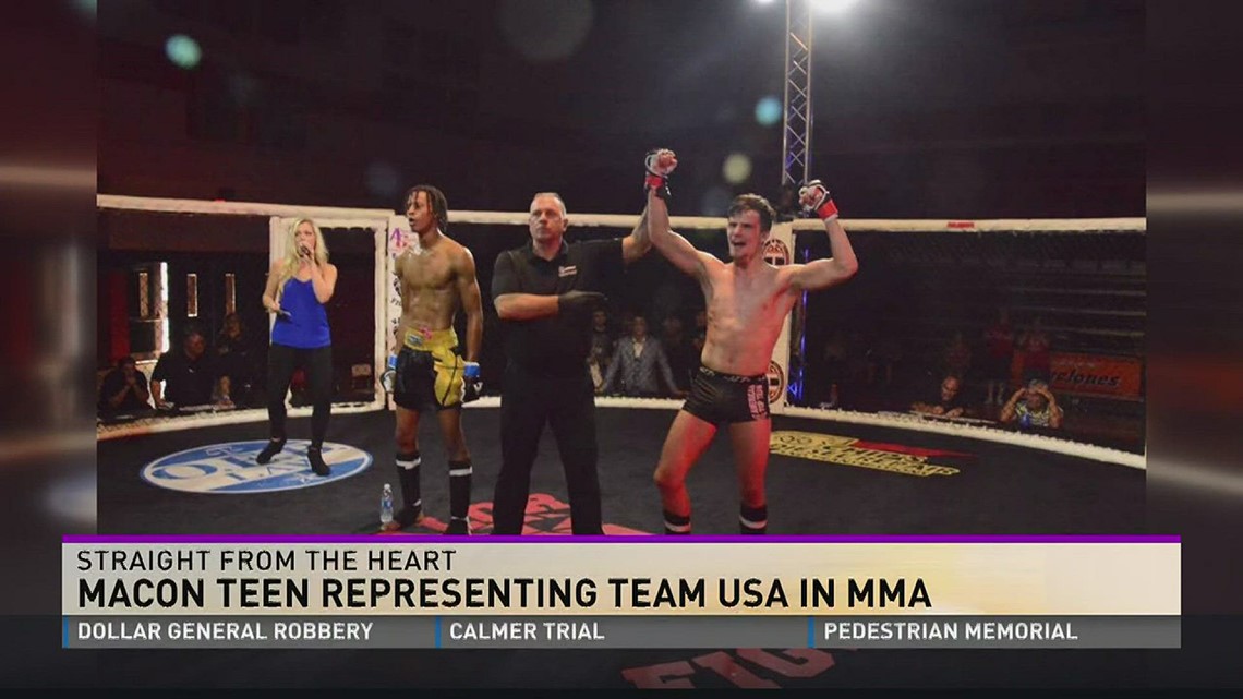 Macon teen headed to 2017 World Championships of Amateur MMA | 13wmaz.com