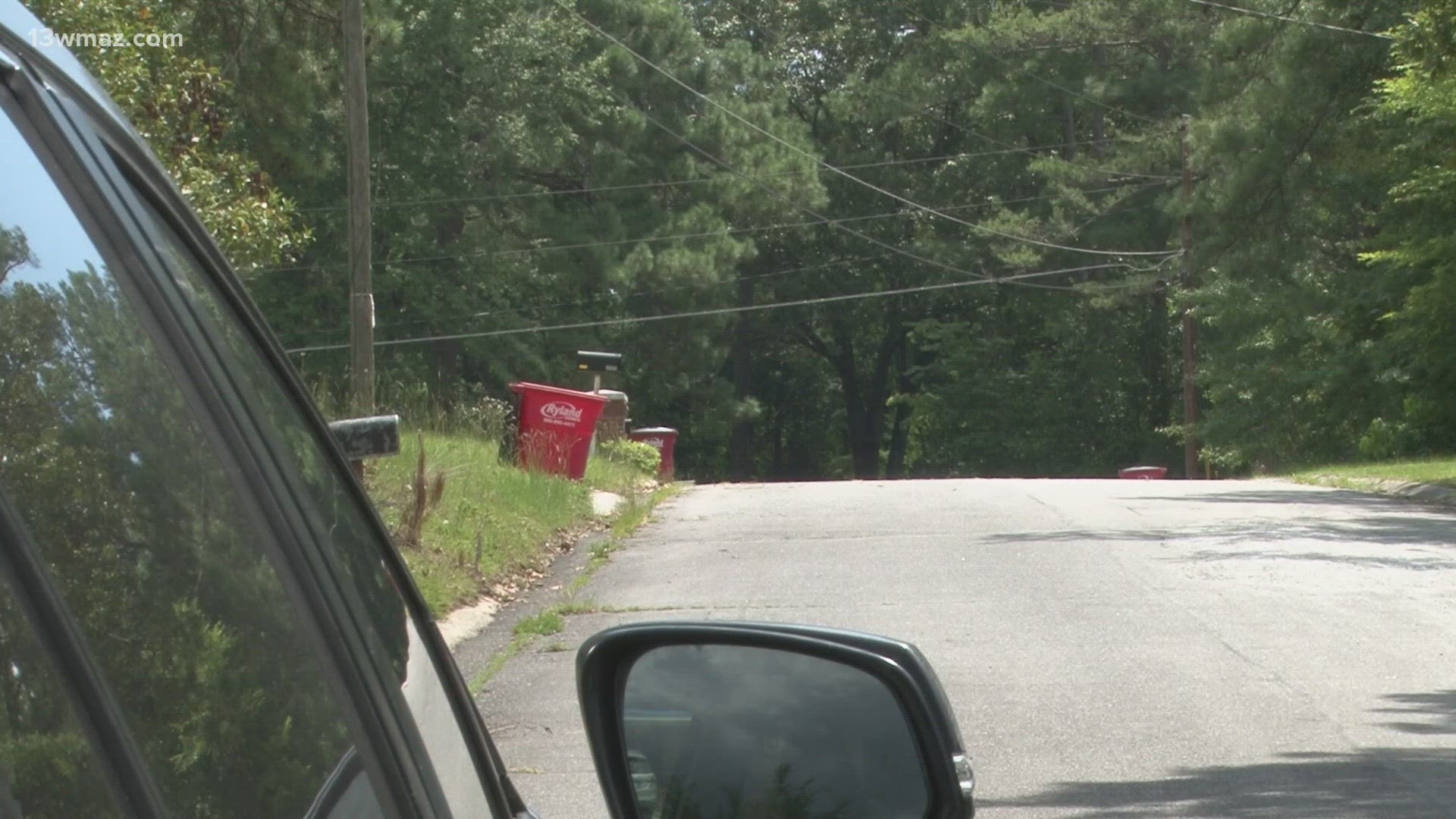 William Jackson say their front porch door and window, two vehicles, back patio sliding glass door, and bedroom are all shot up. They say they're terrified.