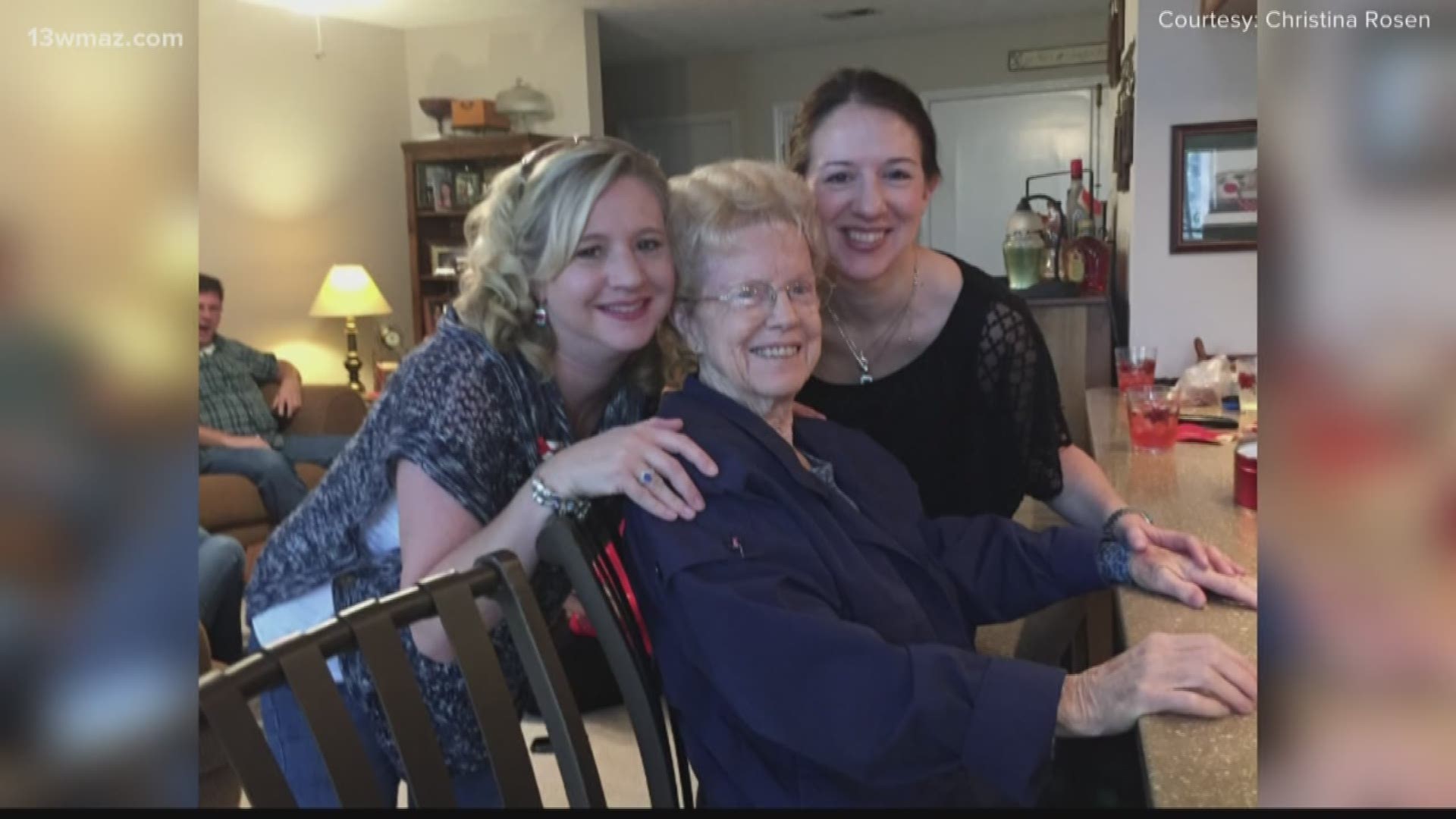 A Central Georgia family is grieving after an elderly woman missing for 2 days was found dead after her car ran into a ditch.