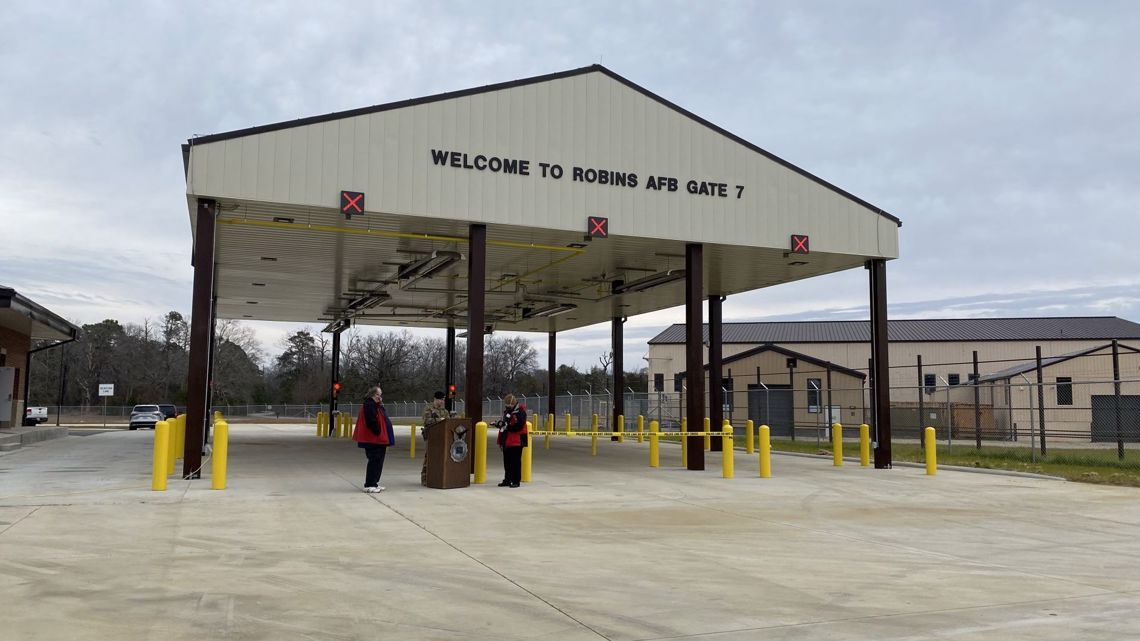 Robins Air Force Base Opens New Commercial Vehicle Gate Wmaz Com