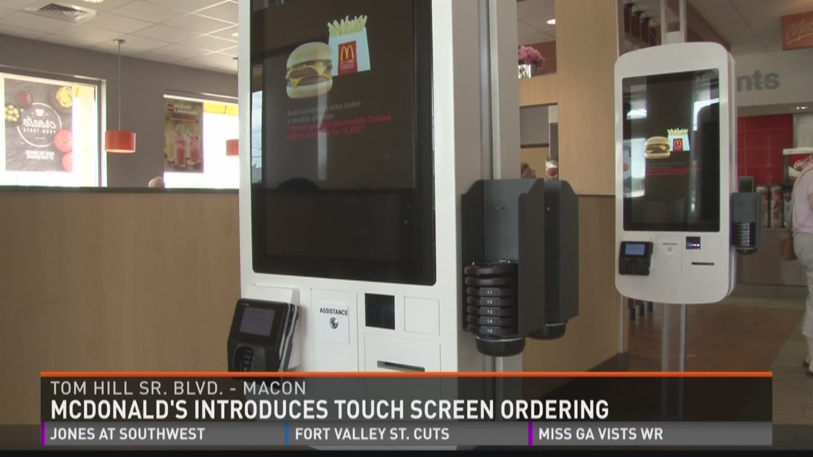 McDonald's introduces touch screen ordering | 13wmaz.com