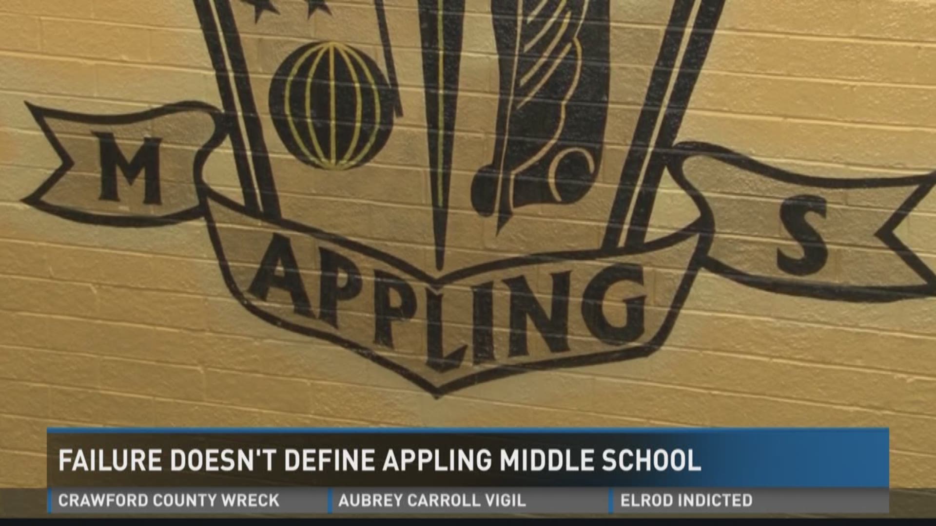 Failure doesn't define Appling Middle School