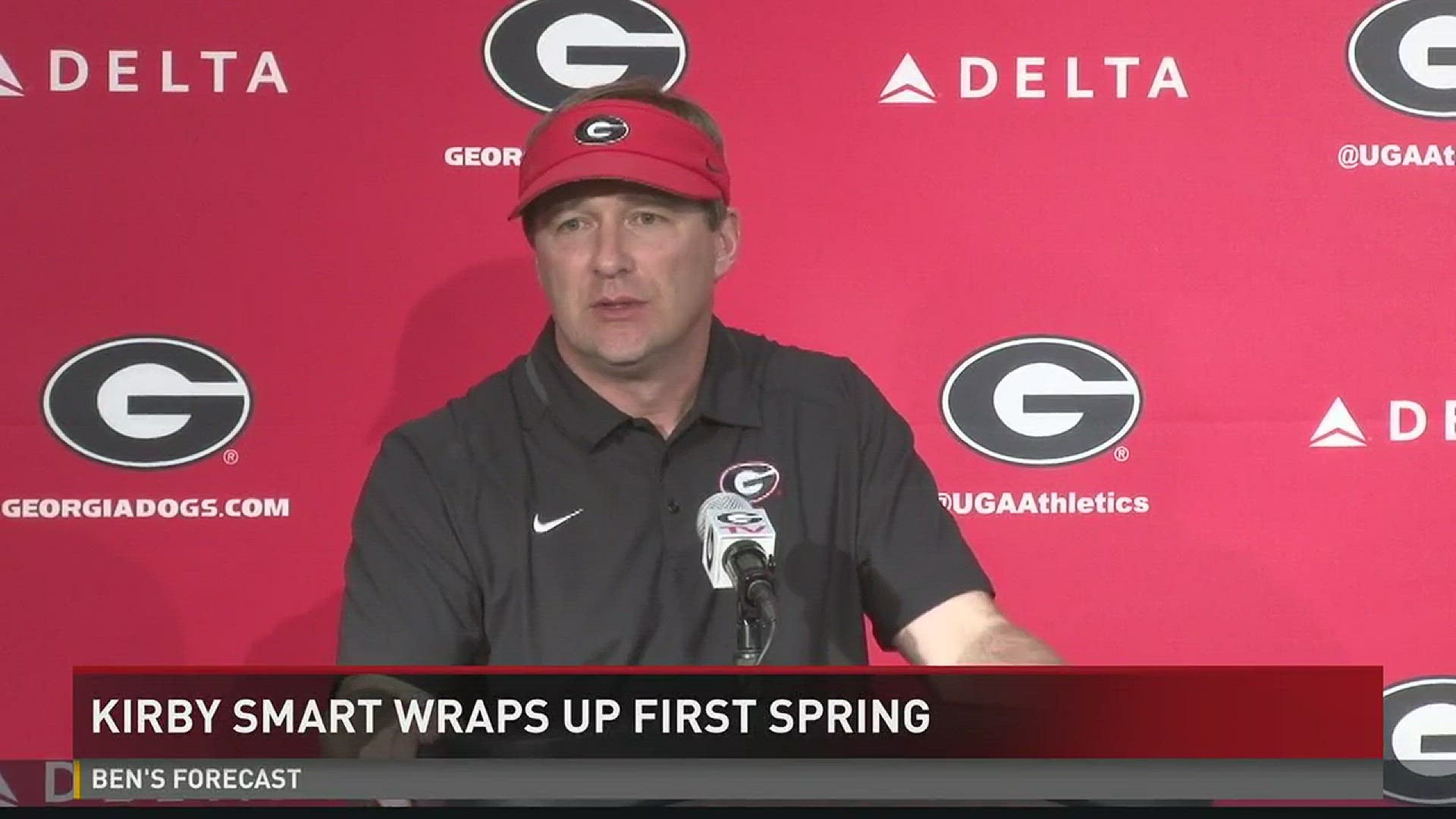 Kirby Smart wraps up first spring as UGA head football coach.