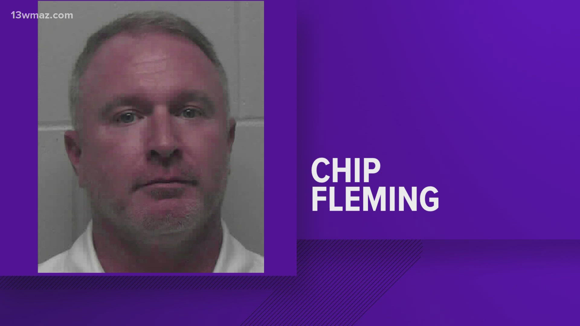 The reports says Larry Fleming -- also known as Chip --  and a 17-year-old student got into a disagreement. Then, witnesses say he laid hands on the student