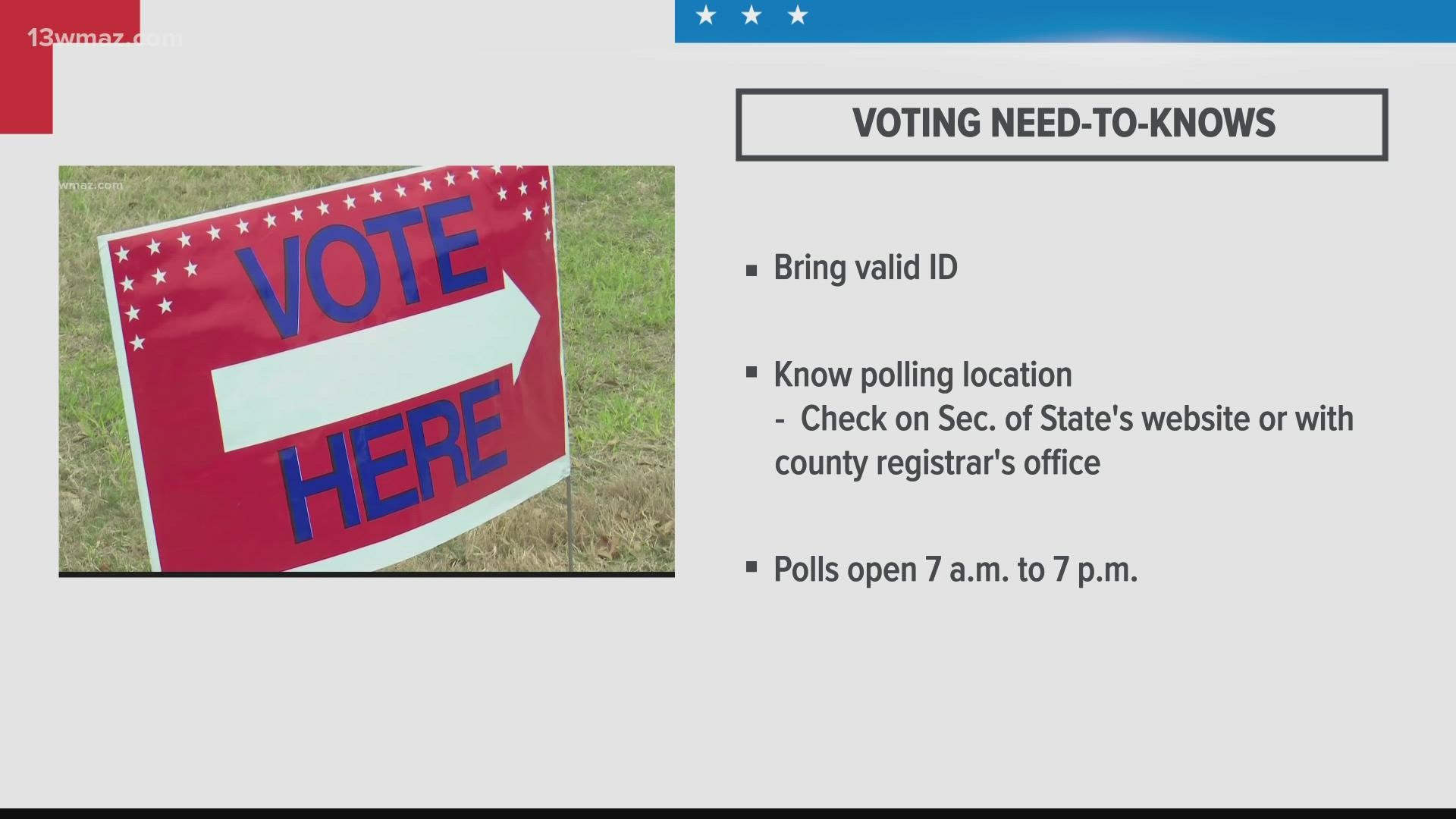 Incumbent mayor Randy Toms, who is seeking a third term, is facing a challenge from LaRhonda Patrick.