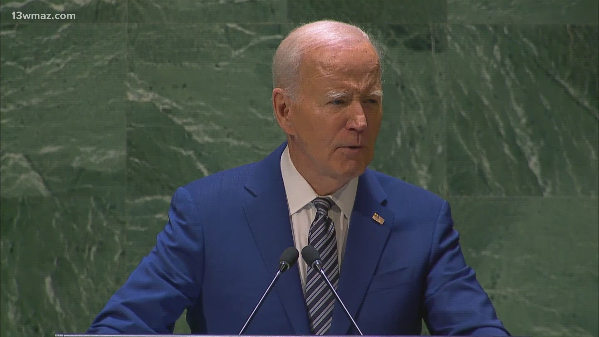 One of the many talking points Biden is expected to make is a resounding defense of Ukraine's sovereignty in the face of Russian aggression.