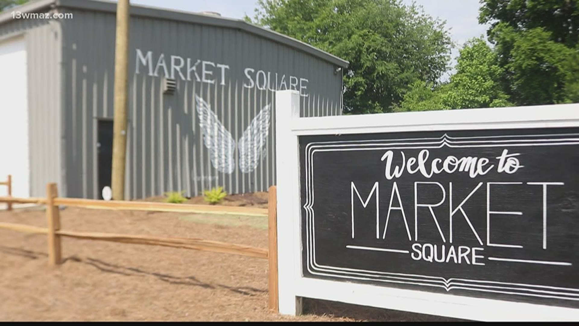 Market Square North Macon will sell fresh fruits and vegetables, in addition to homemade ice cream.