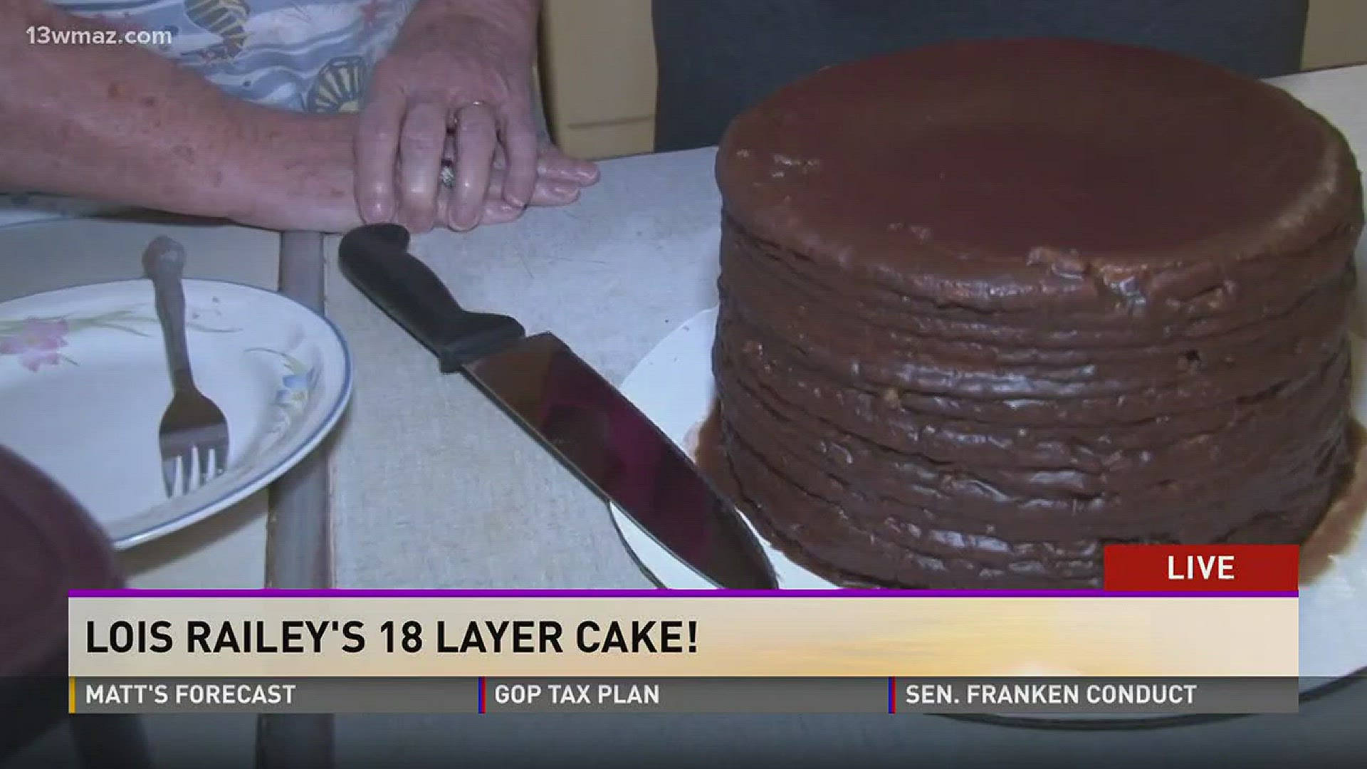 Recipes from the Heart: Lois Railey's 18-layer cake