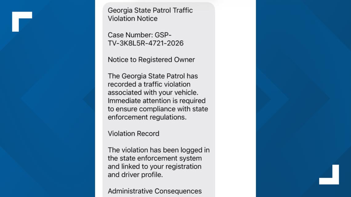 Georgia Department of Public Safety warns of scam texts posing as State Patrol. Here's what you should know