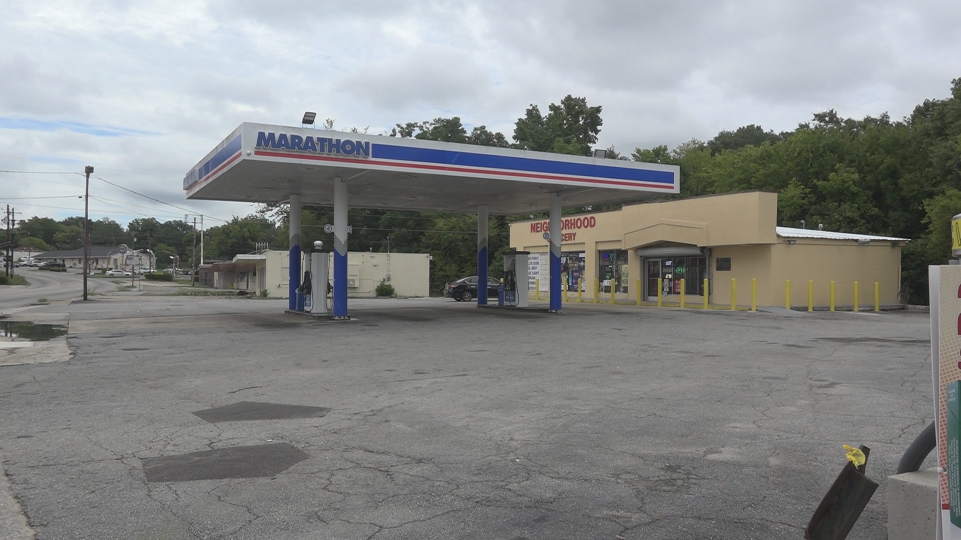 RaQuavian Smith, 23, was shot and killed at the Marathon gas station on Napier Avenue