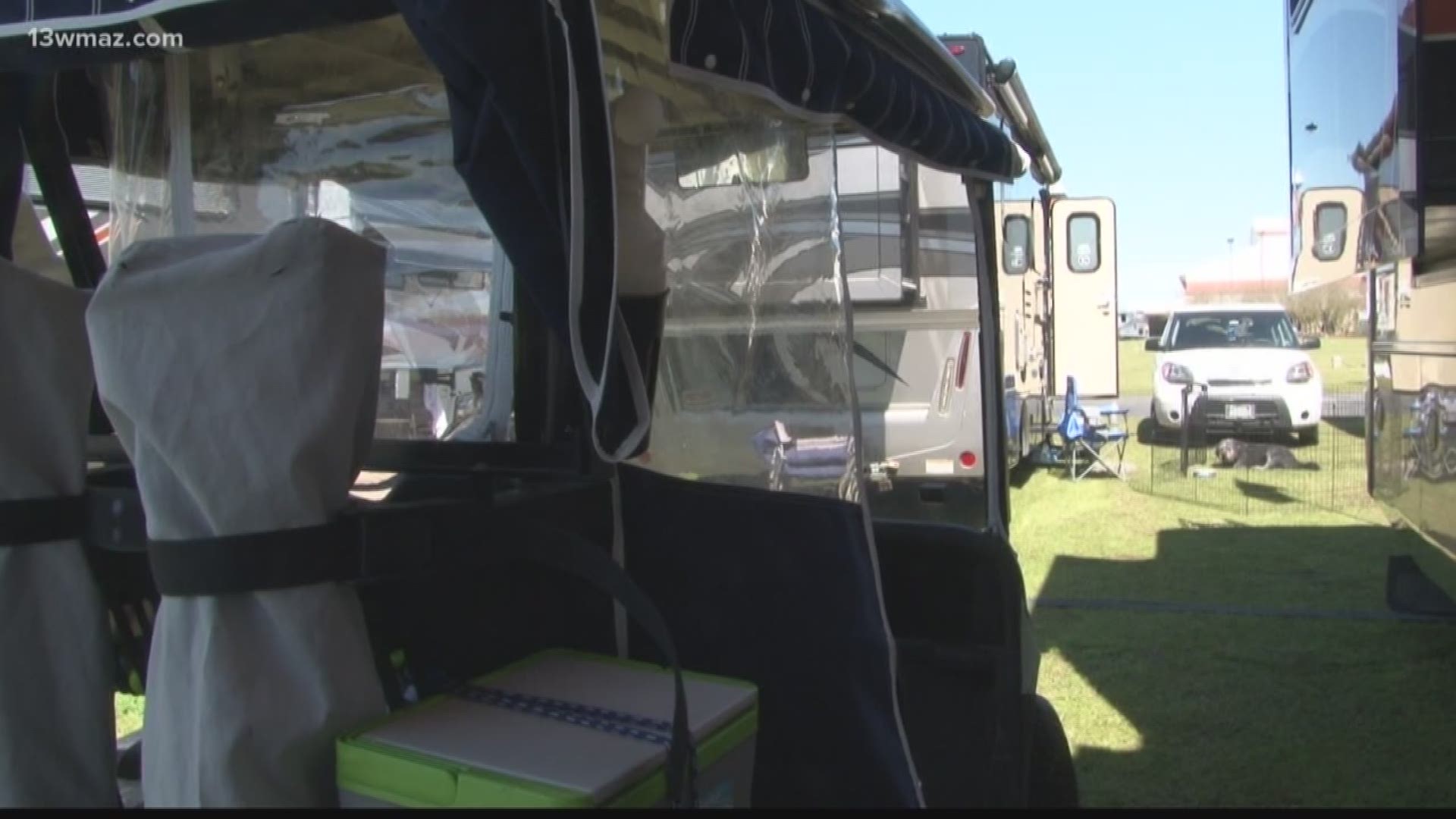 They share a mobile lifestyle, but for the next few days, hundreds of families are calling the Georgia National Fairgrounds in Perry home for the Family Motor Coach Association Convention.