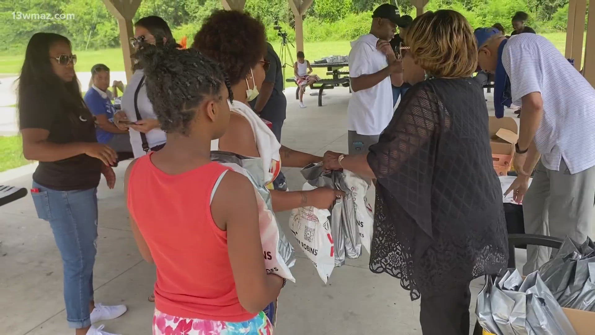 The Nece Hopson Memorial Foundation hosted the event at Deloris Toliver Park.