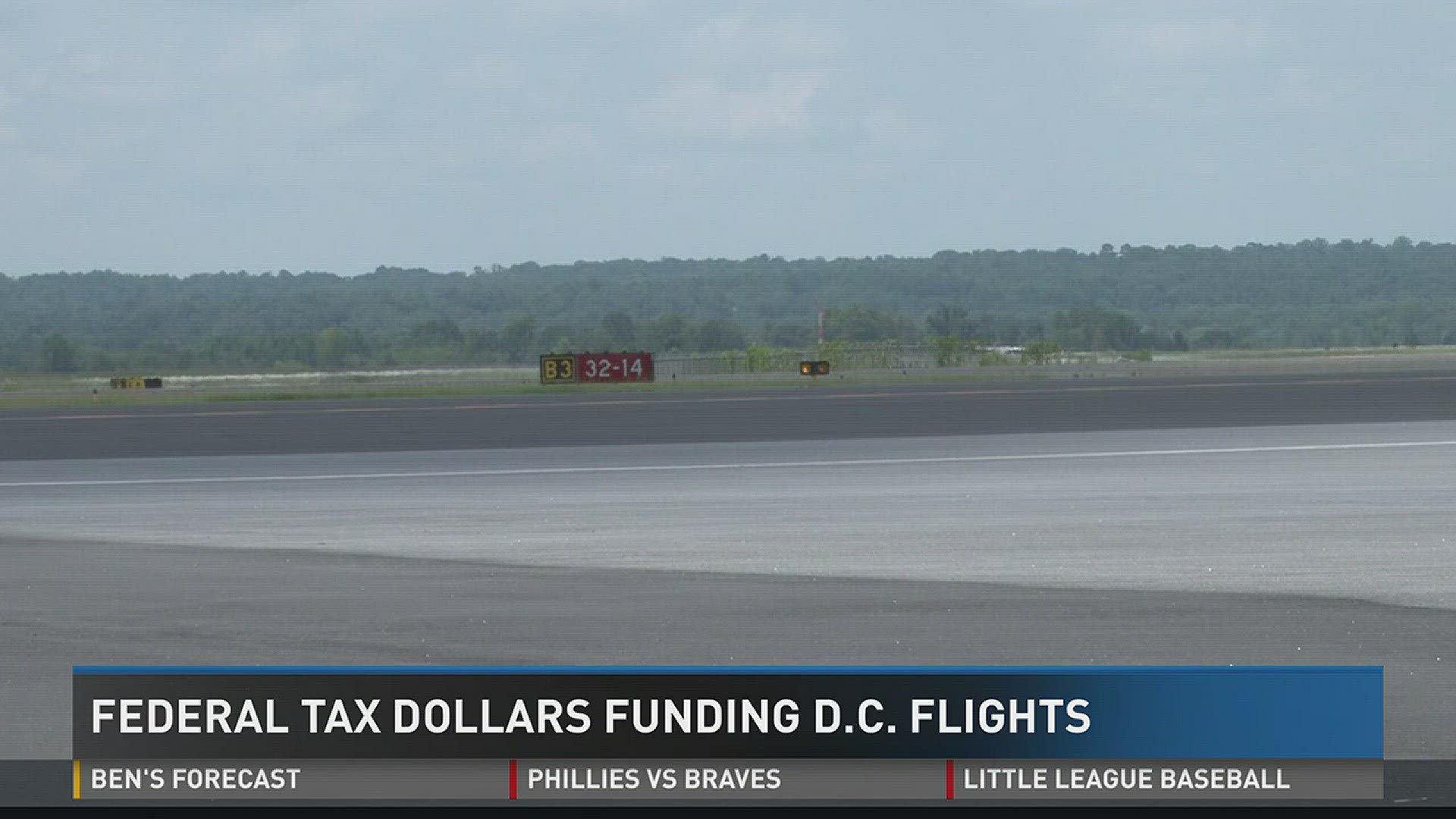 Federal tax dollars funding DC flights