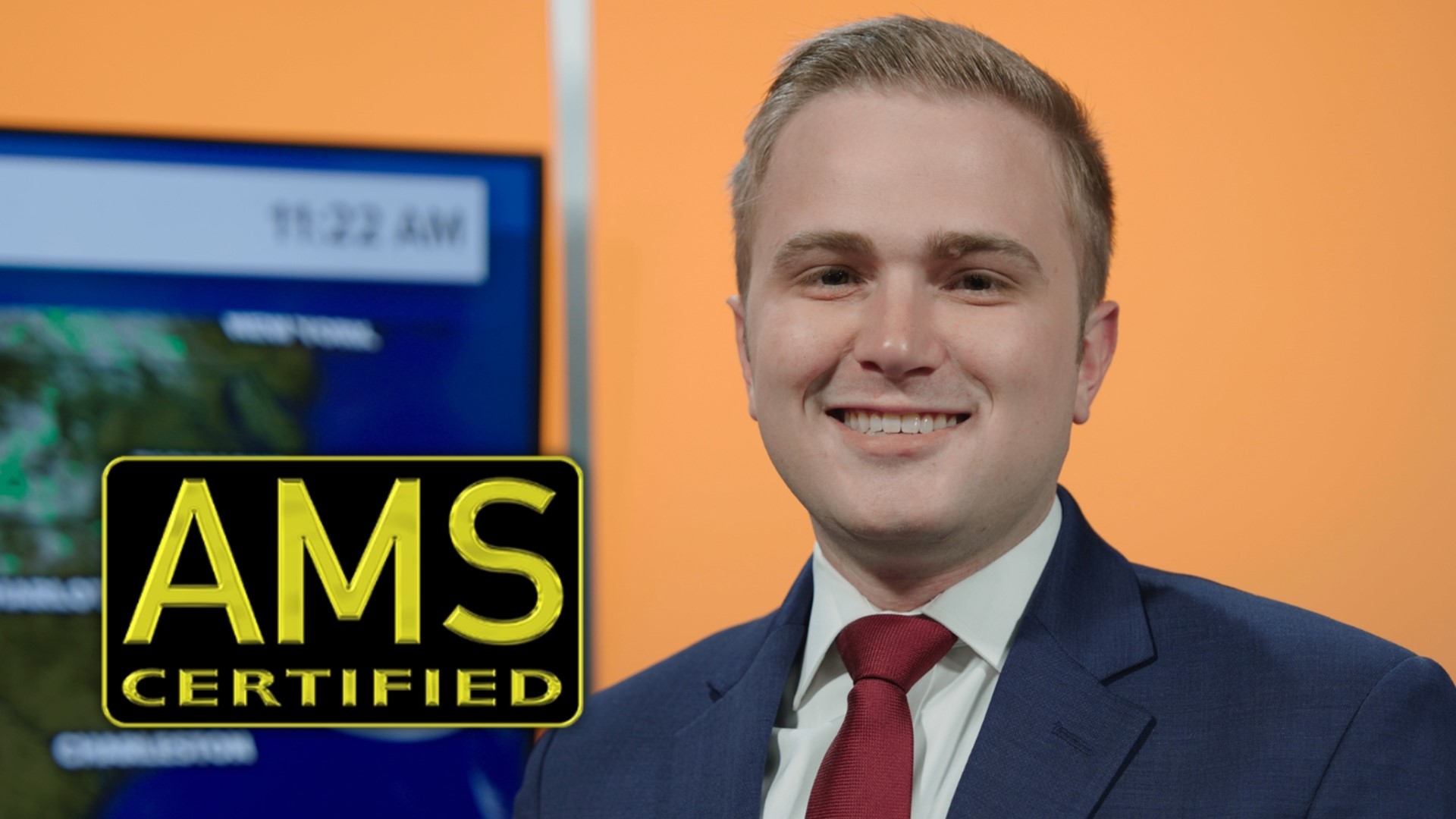 Alex Forbes earned the Certified Broadcast Meteorologist designation from the American Meteorological Society.