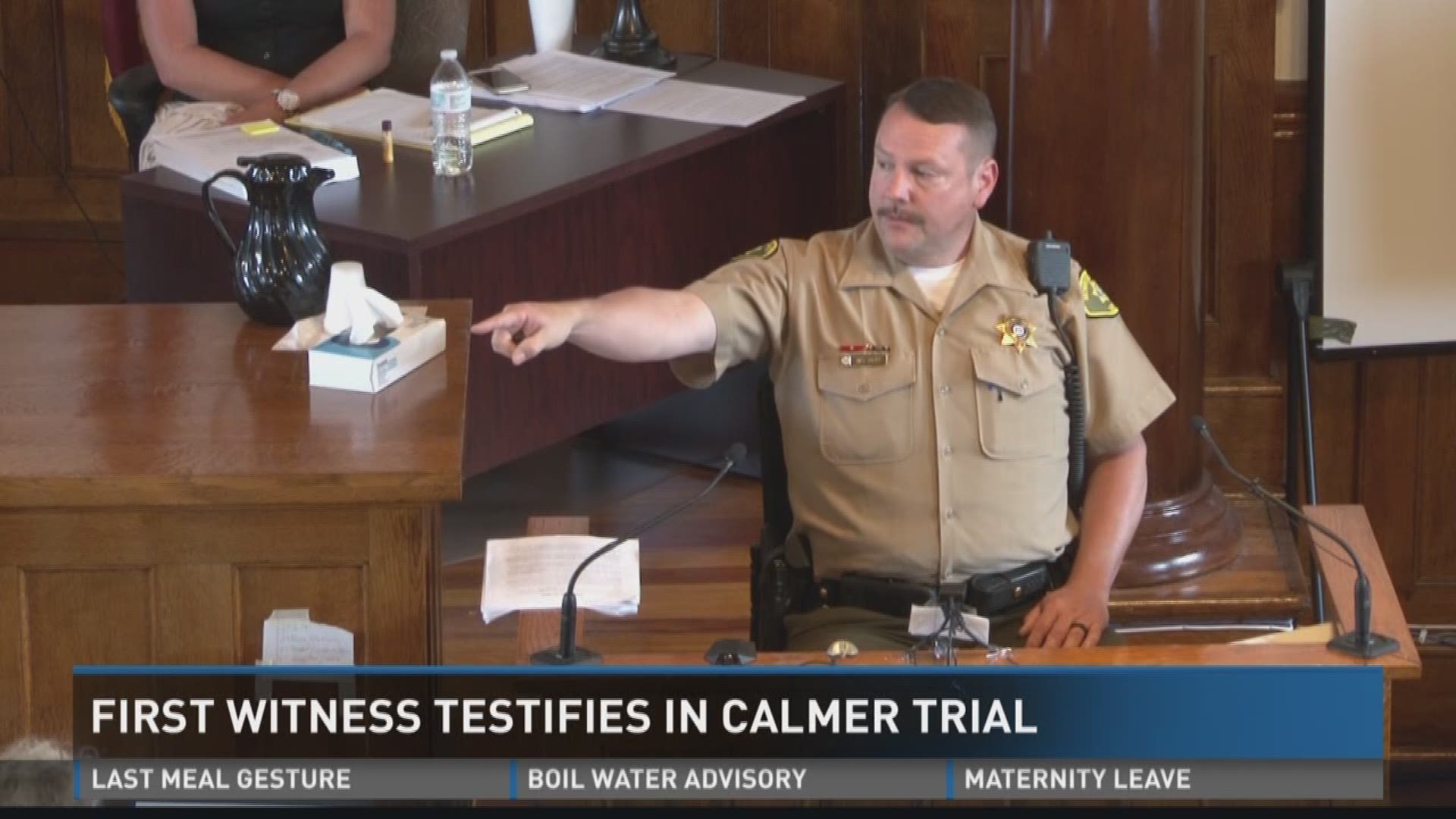 Calmer trial begins in Forsyth