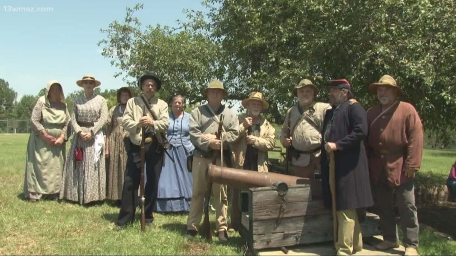 History came to life Saturday at Fort Hawkins in Macon for their 19th annual Living History Demonstration. People got to learn about the fort's role during the Civil War.