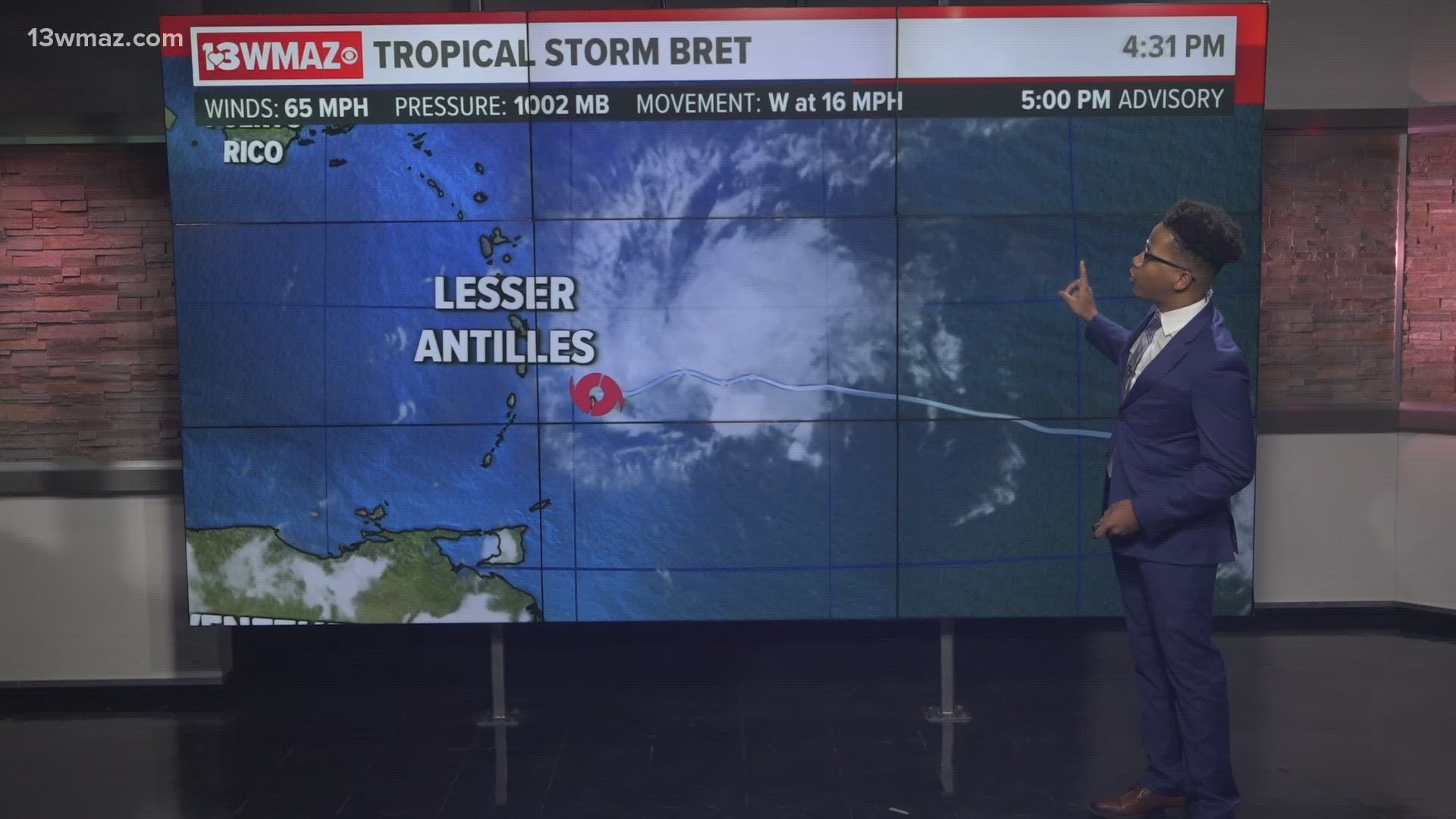 Meteorologist Jordan West has a look at what's going on out in the tropics!