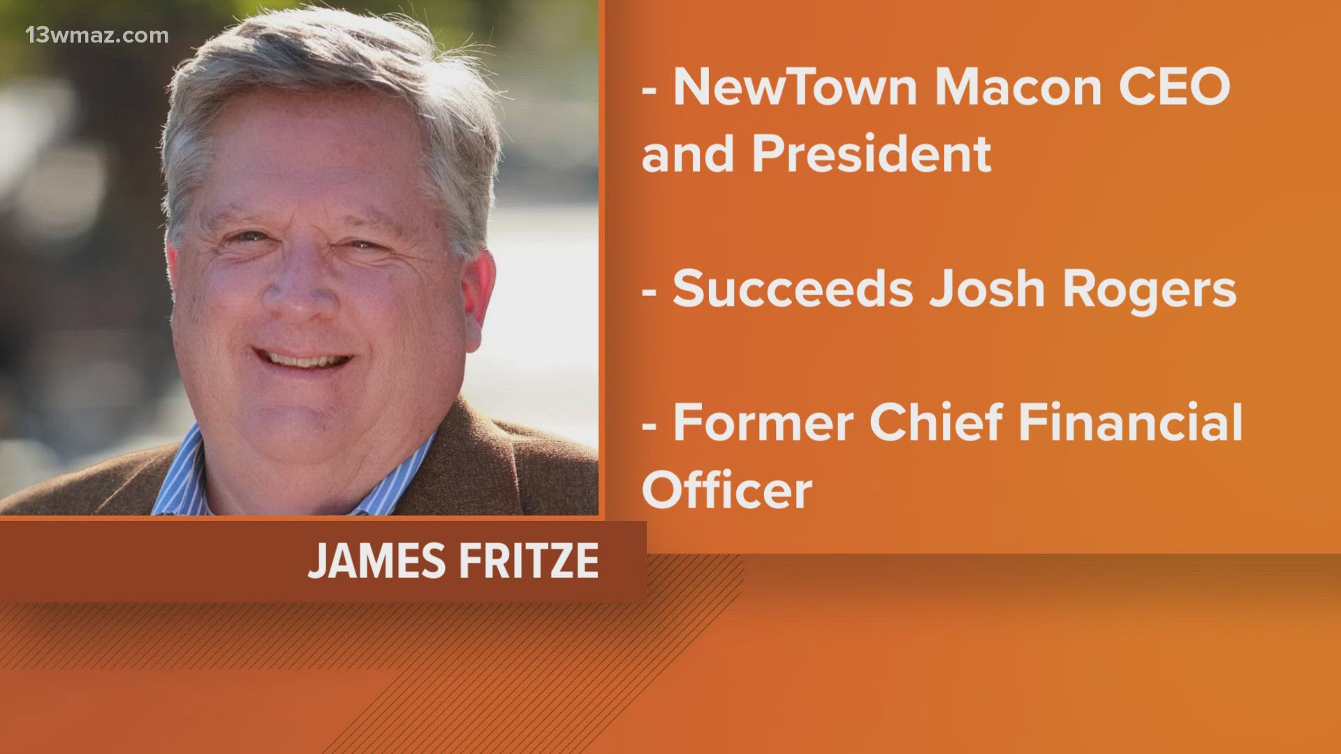 Fritze has served as NewTown Macon's Chief Financial Officer since 2018, helping close on the construction for places like Hotel Forty Five and Neel's Lofts.