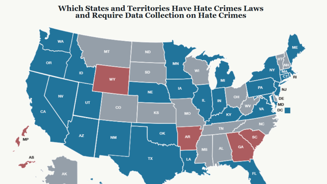 Georgia does not have a hate crimes law | 13wmaz.com