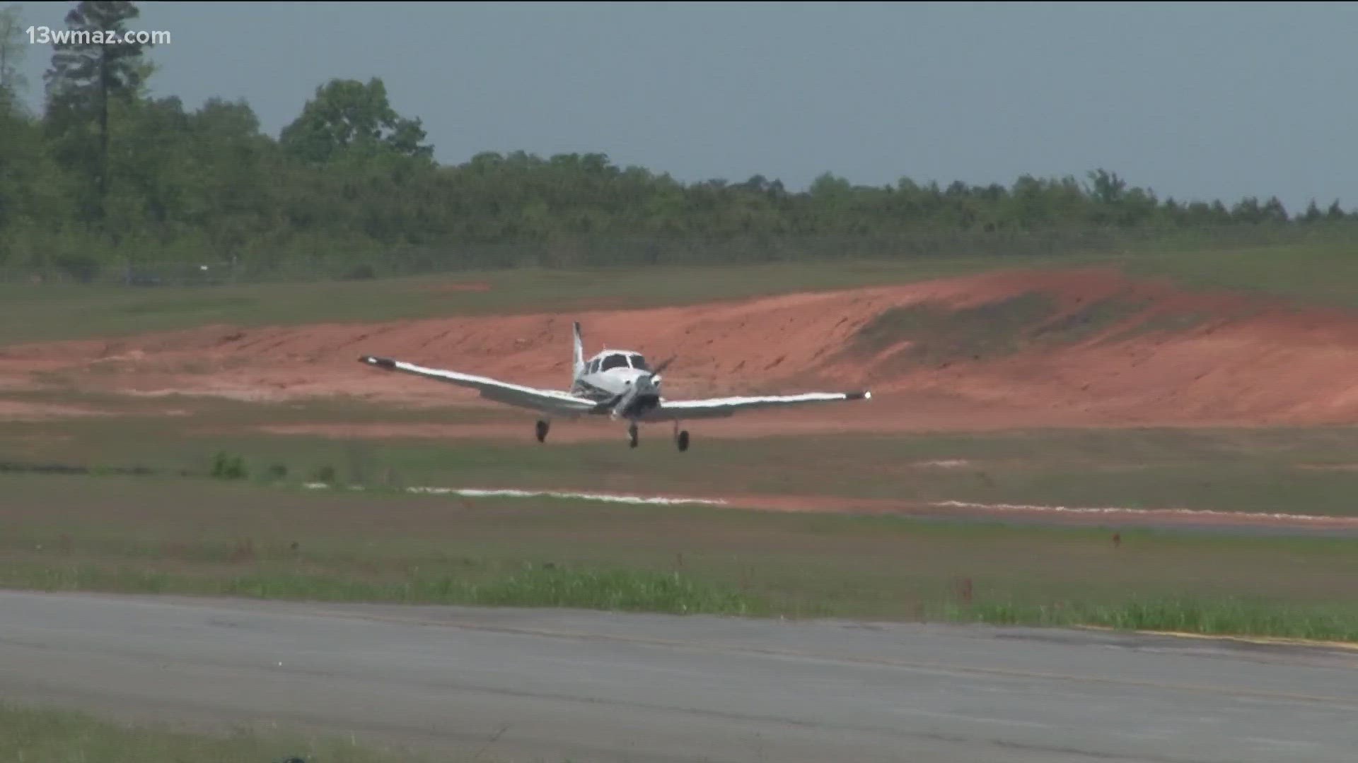 20 flights a day, 13,000 flights a year, and 30 visitors come through the Baldwin County airport every day.