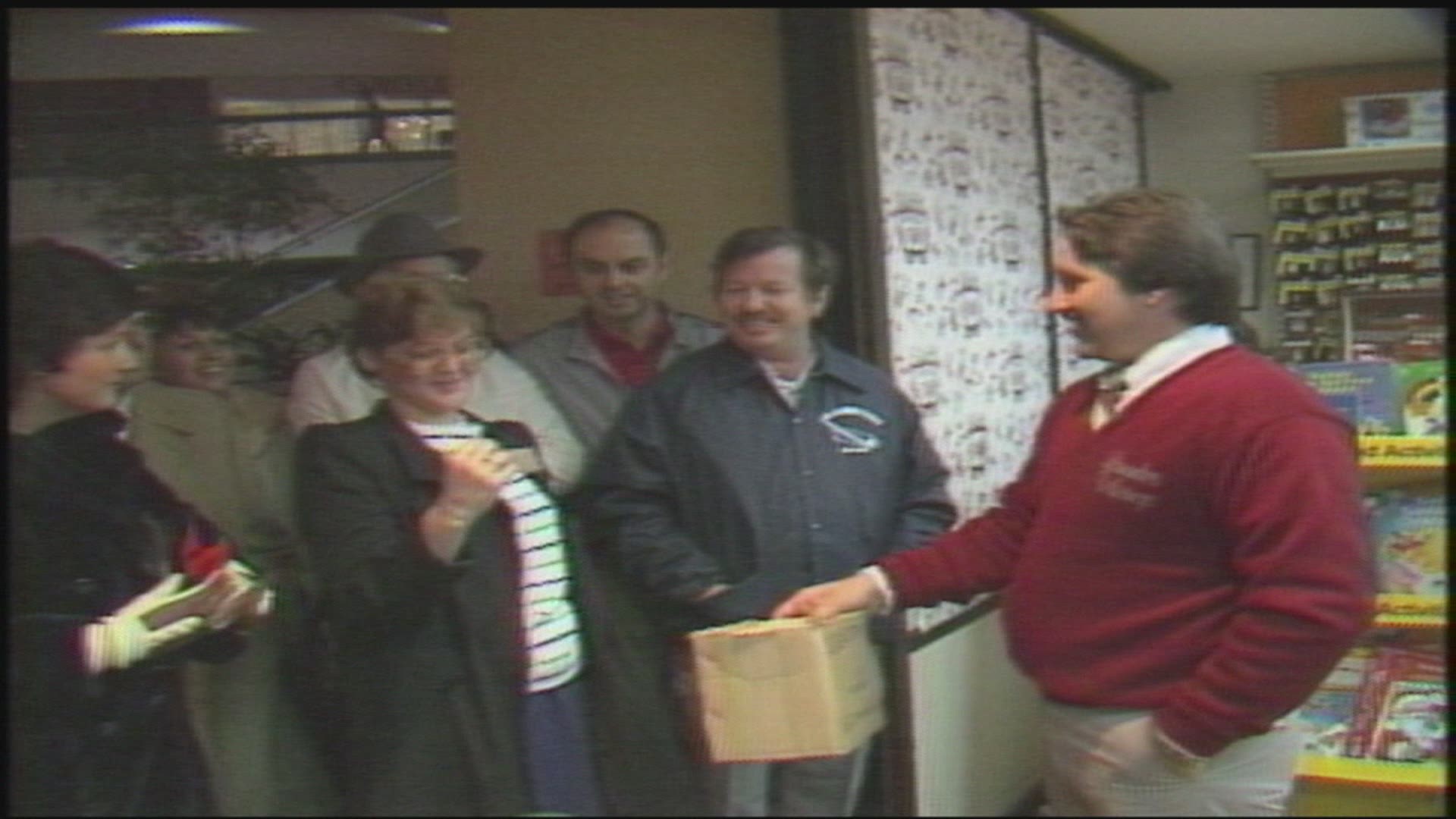 Here's 13WMAZ video shot during the 1980's at Macon Mall. It includes the Cabbage Patch craze at one of the toy stores.