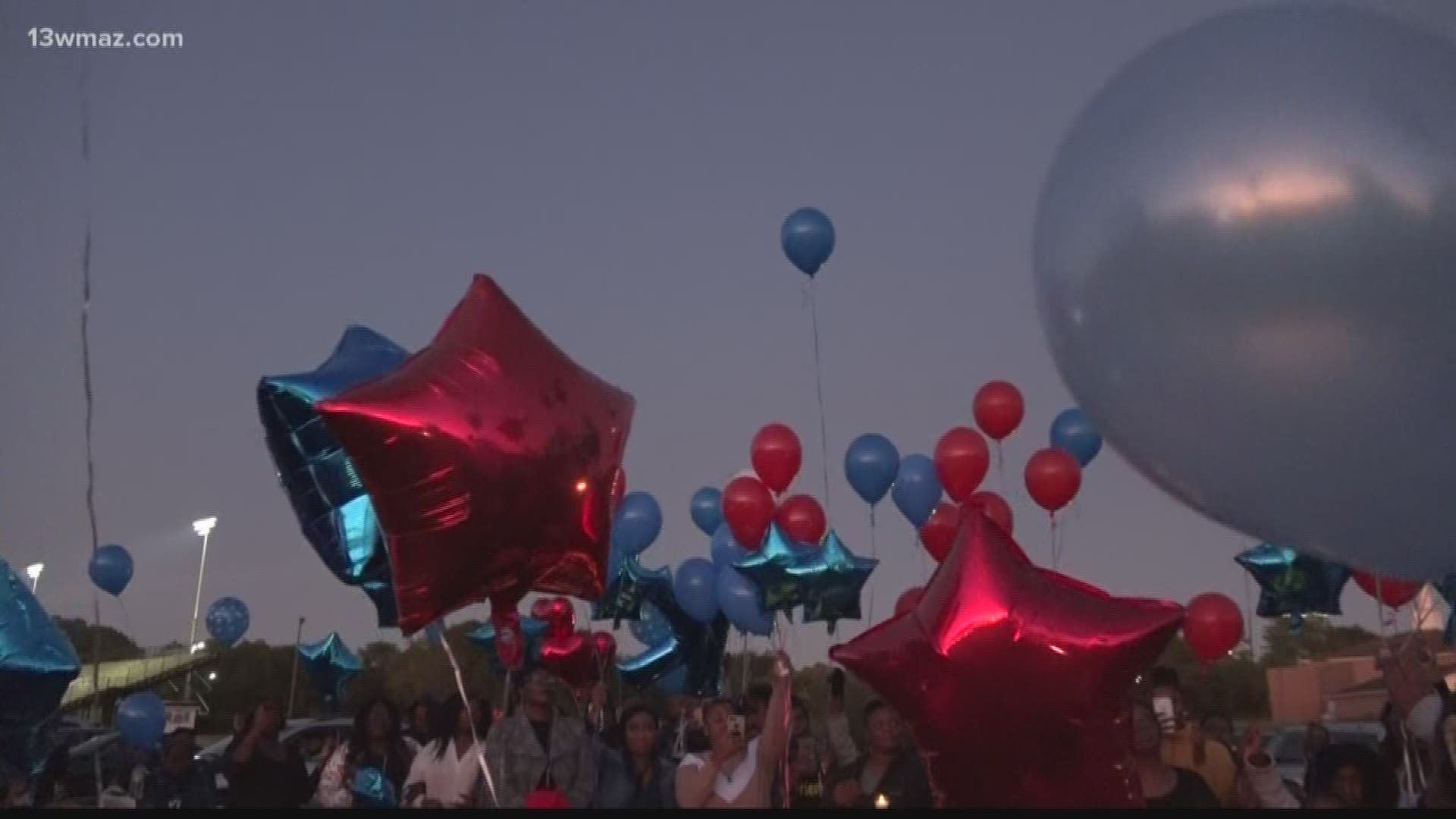 Saturday, the family of 30-year-old Shakema Dickson held a vigil and balloon release at Henderson Stadium in her memory. She was shot and killed in her home Thursday