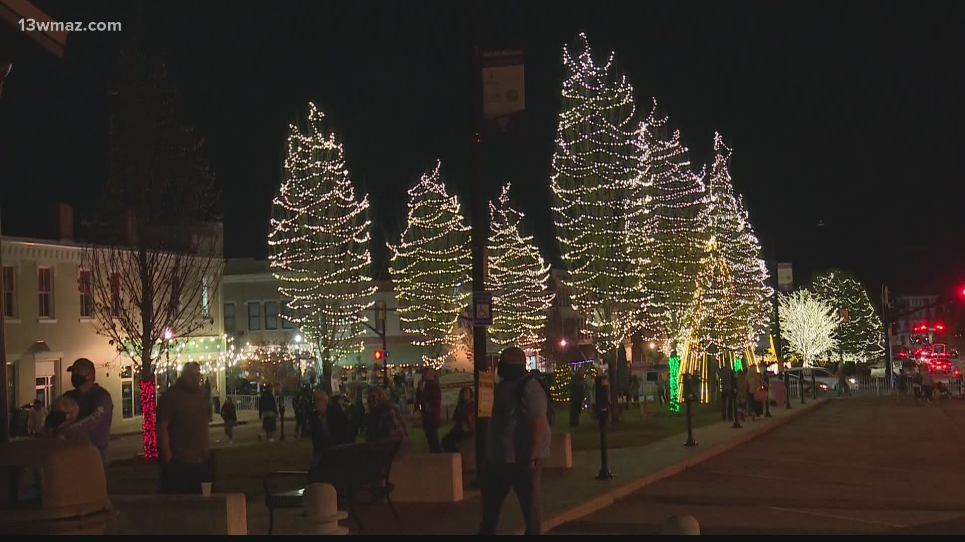Macon begins the Christmas season Friday night with the Main Street Christmas Light Extravaganza. This is the fourth year of the light show.