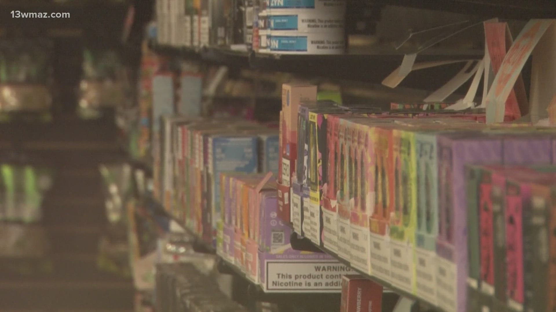 Putnam, Jones, and Jasper County sheriffs led a seven-month long undercover investigation cracking down on stores selling vaping products with illegal amounts of THC