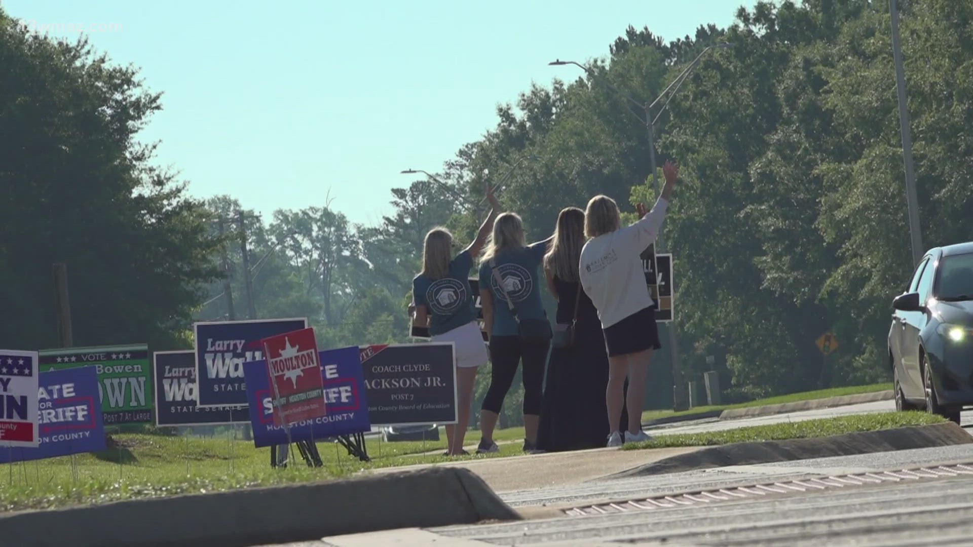 Voters in Central Georgia say they're voting on Primary Election Day because it's their right and responsibility.