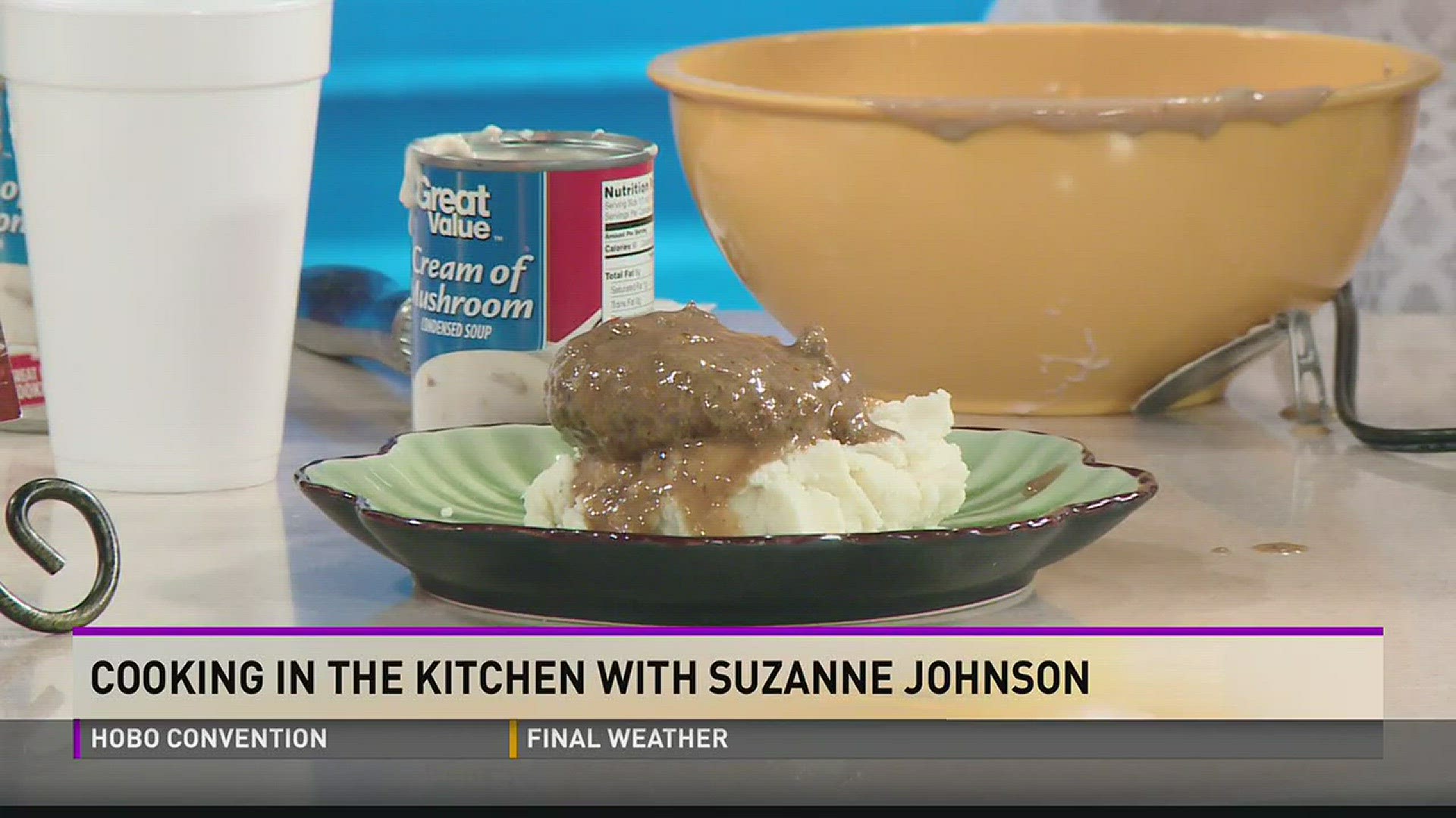Cooking with Suzanne Johnson: Crockpot Salisbury Steak Recipe