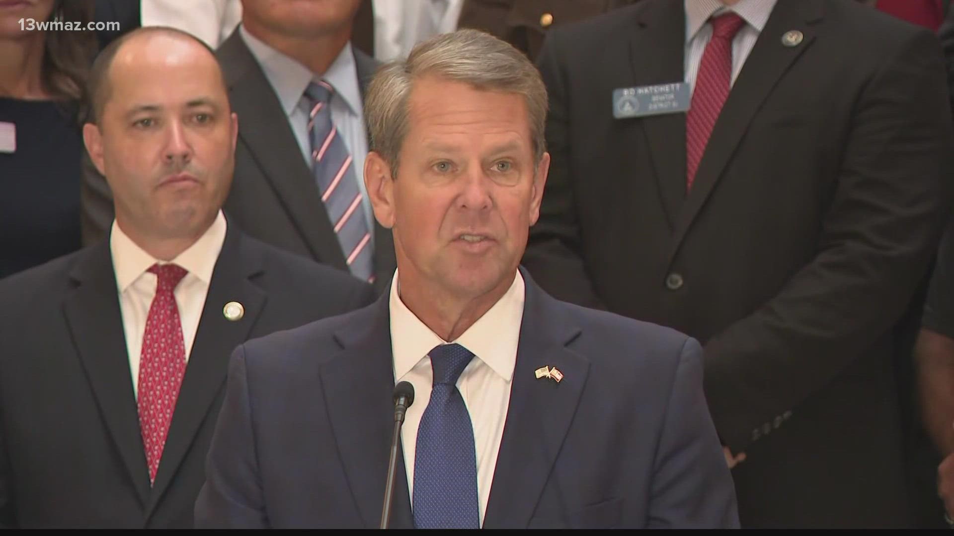 Georgia Governor Brian Kemp announced a $1,000 pay supplement for all eligible law enforcement officials and first responders across the state of Georgia on Monday.