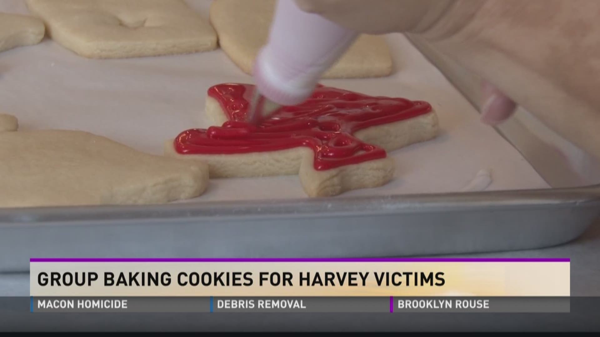 Central Georgians bake for Harvey victims