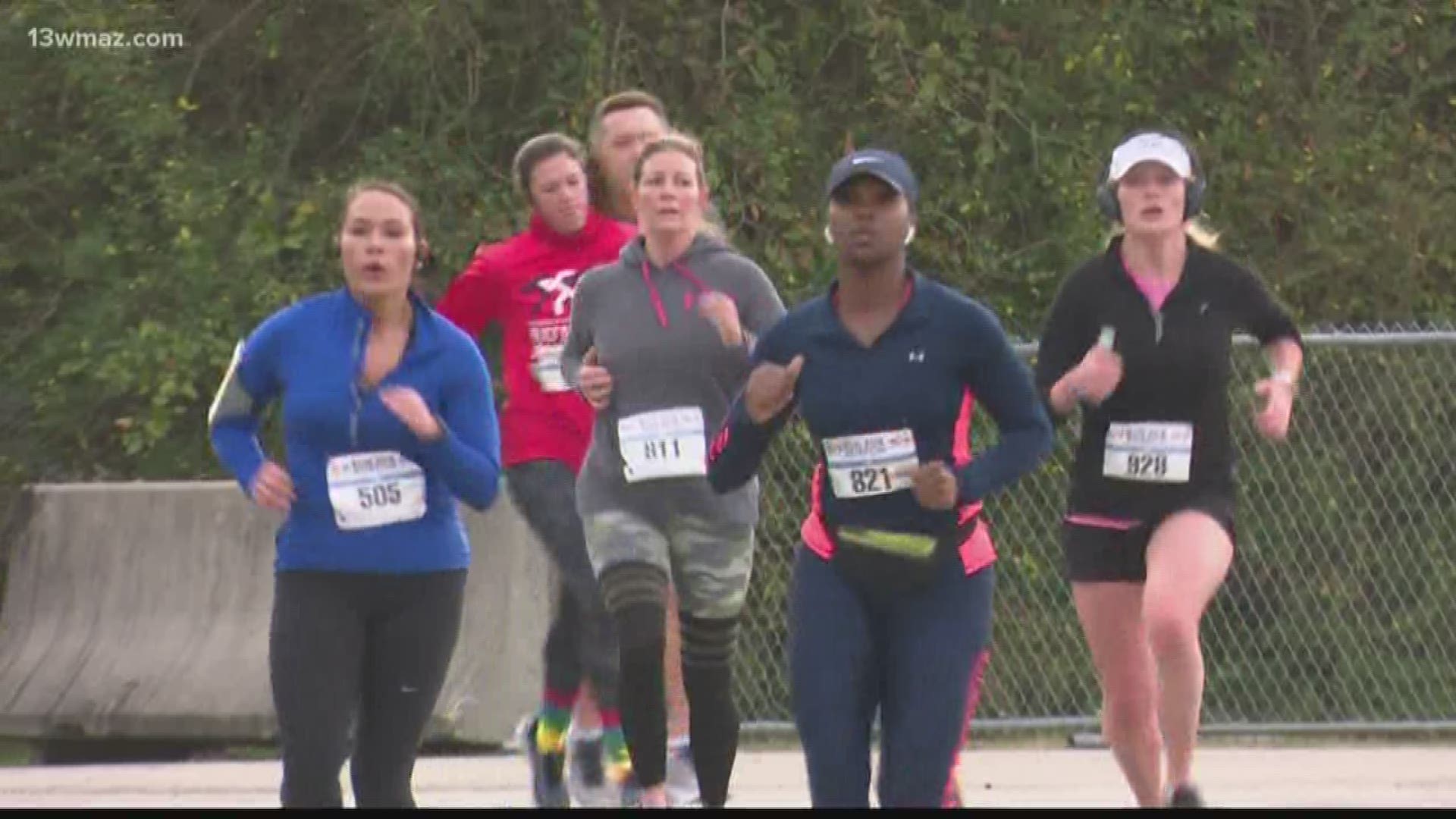 The Museum of Aviation Foundation held their 24th Marathon Saturday. Folks had a choice of four different races.