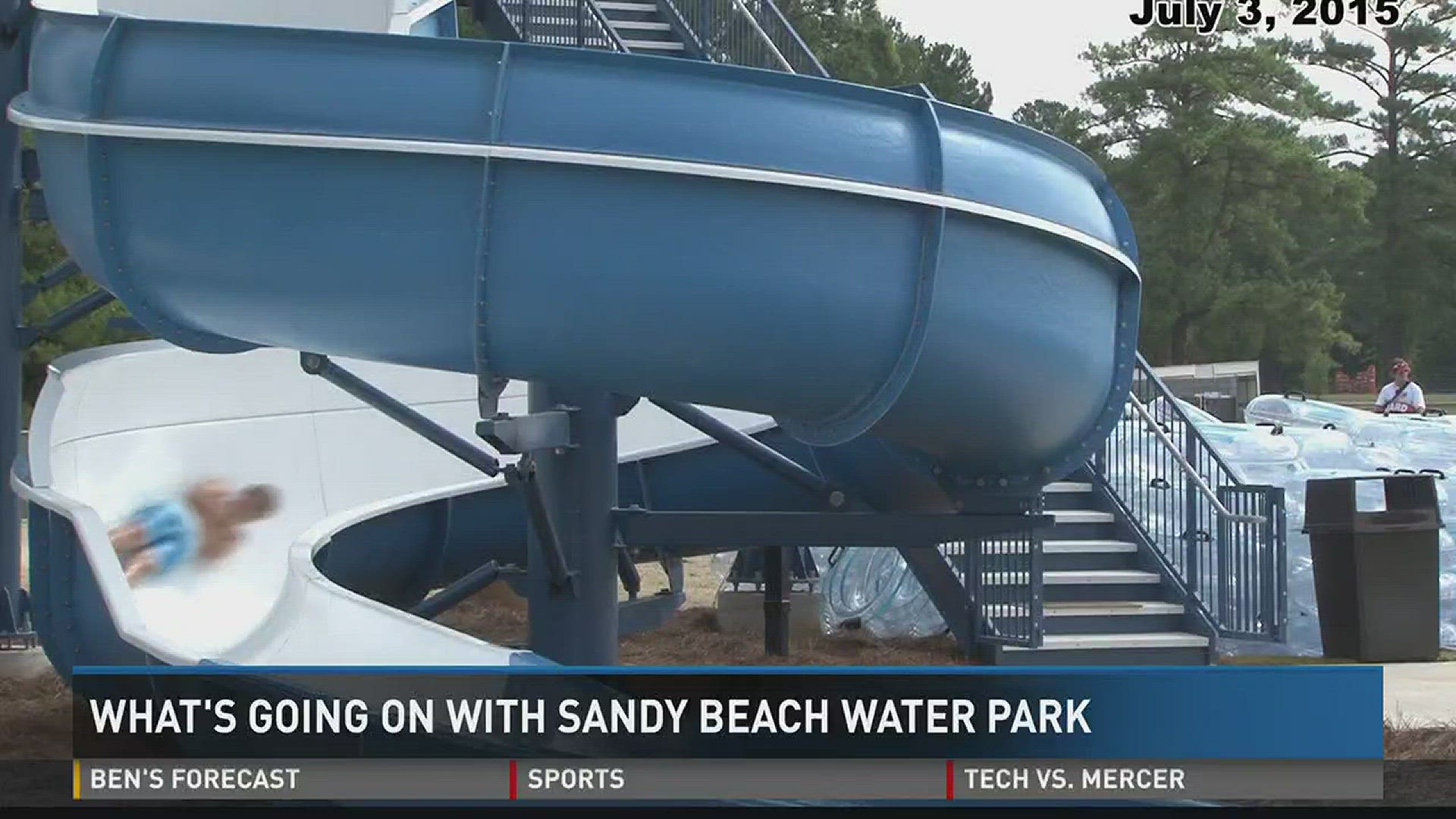 What's going on with Sandy Beach Water Park?