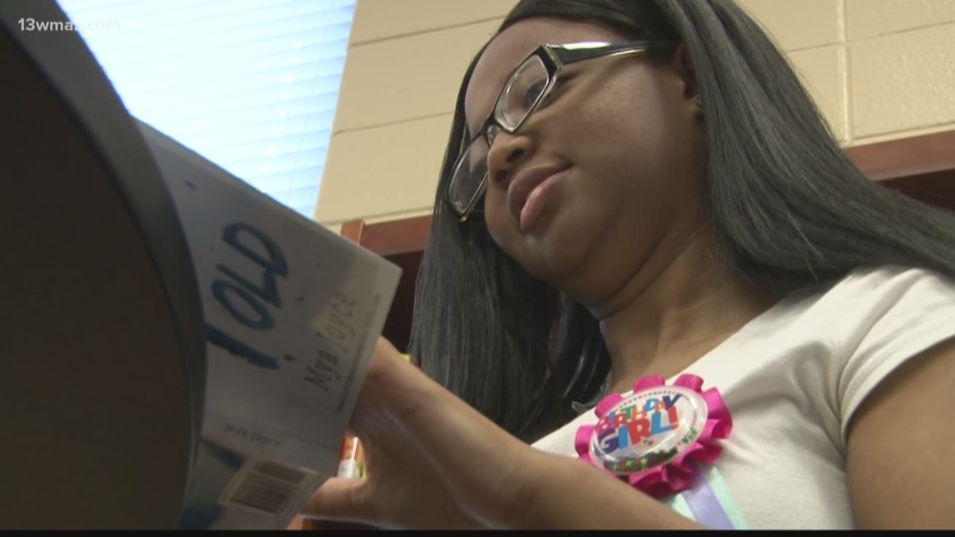 A Central High School student wrote a book about growing up with substance abuse in her family and being in foster care. Mya Joyce hopes her story helps other teens.