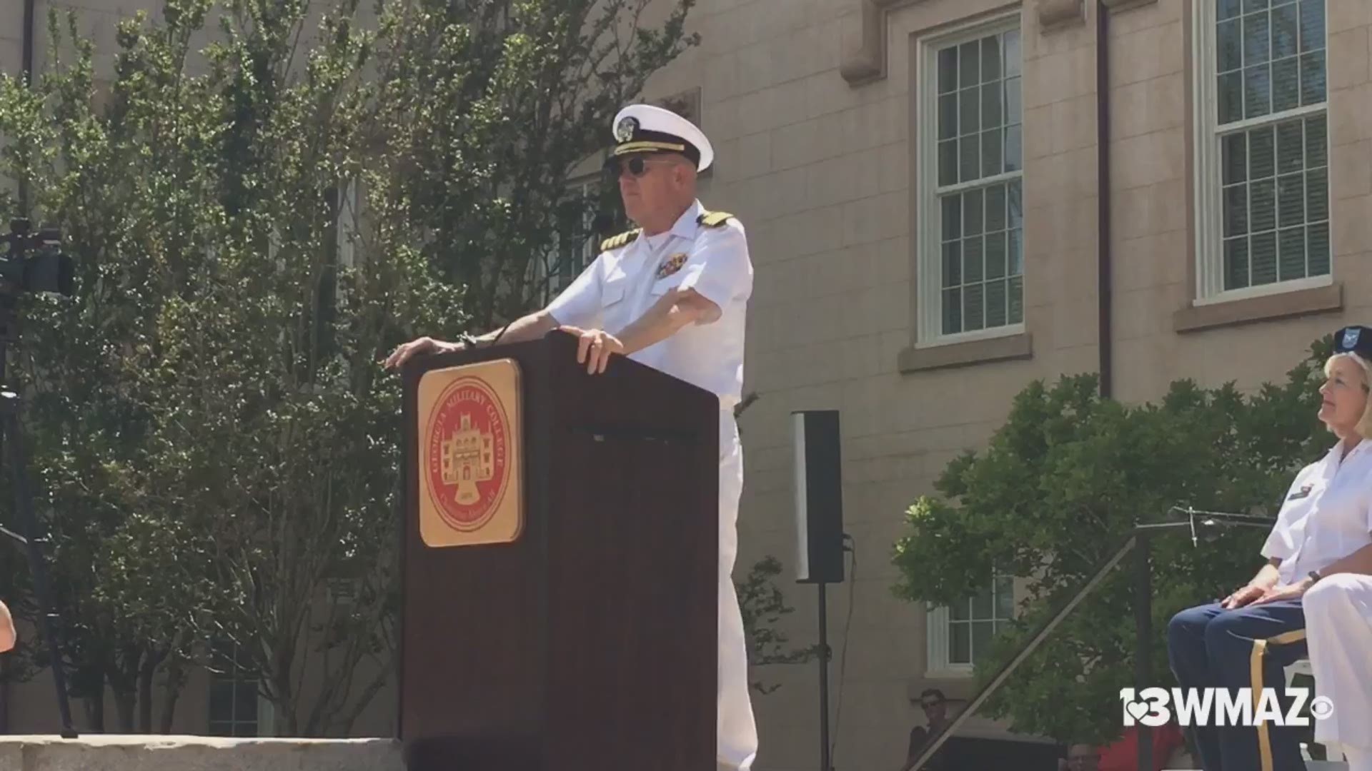 The former Fighter Pilot and six-year Prisoner of War spoke to the Corps of Cadets at Georgia Military College.