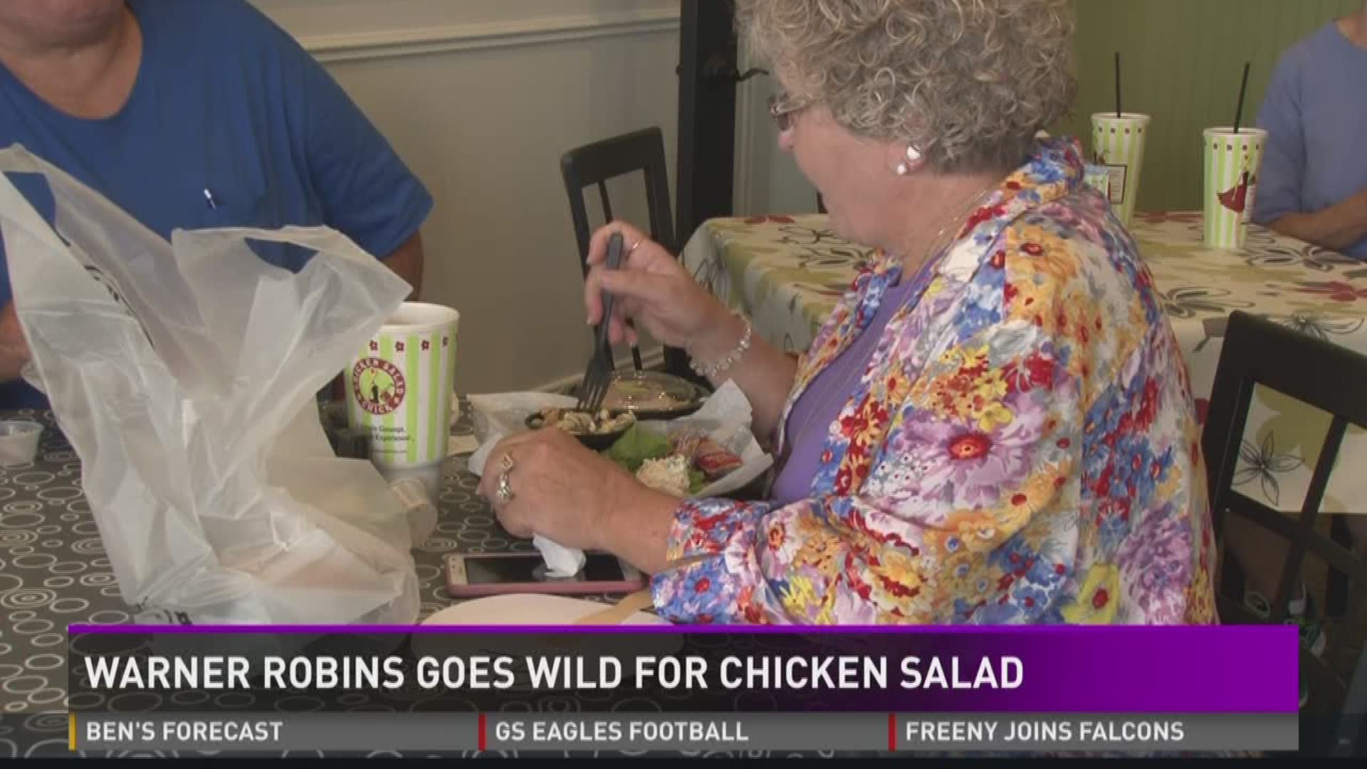 Warner Robins goes wild for chicken salad