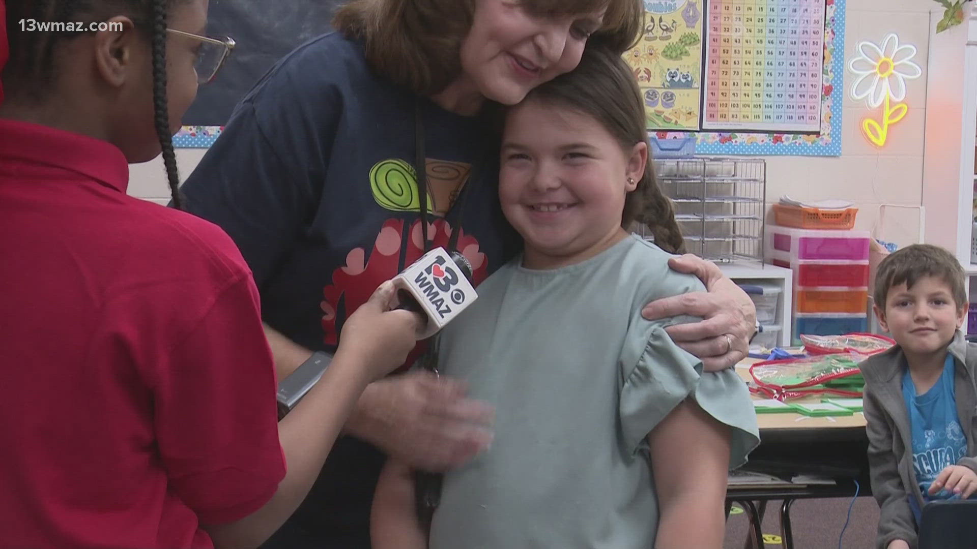 The second graders at Langston Road Primary School have a lot to say about their teacher Mrs. Scannell!