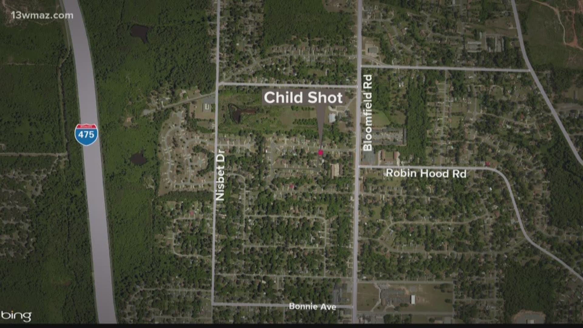 It happened around 7 p.m. Wednesday in west Macon. The kid and his 5-year-old brother were playing with the gun.