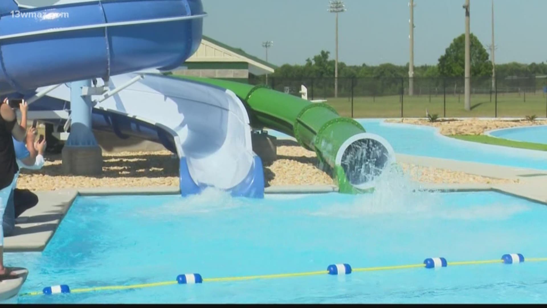 The city of Dublin has launched a shuttle service to take students to the new Southern Pines Water Park, but some people who live out in Laurens County aren't happy about it.