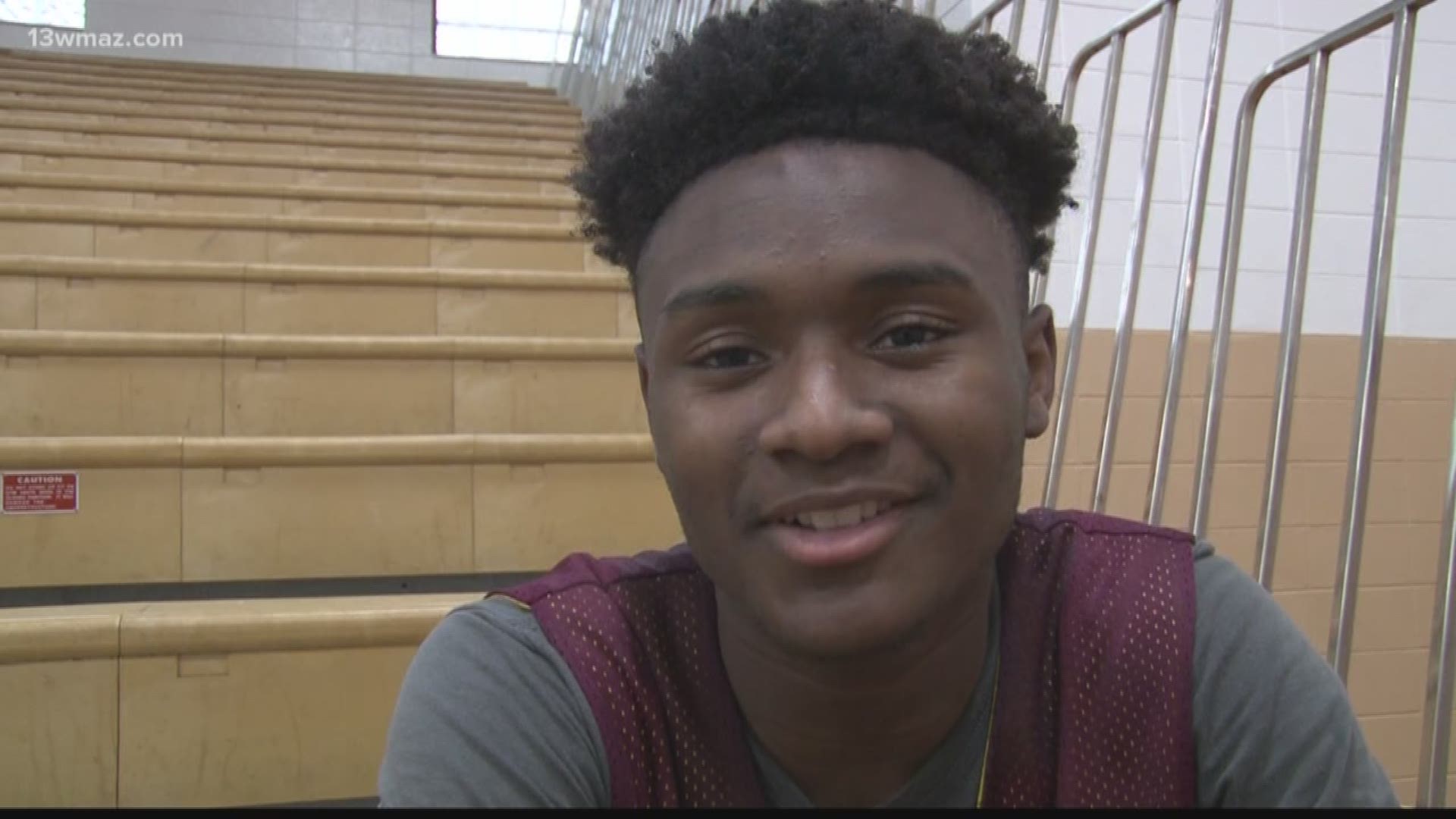 Our Athlete of the Week is one of Central Georgia's newest top dogs, Hancock Central's Jamal Taylor.
